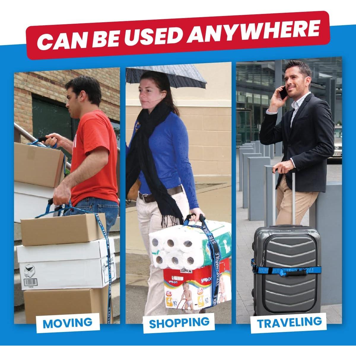 Correa de Transporte Ajustable Correa-A-Mango 182 cm 18 kg