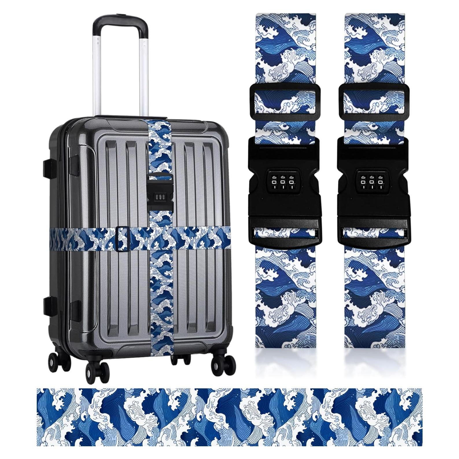 Correa de Equipaje Stanoha Onda Ajustable con Cerradura