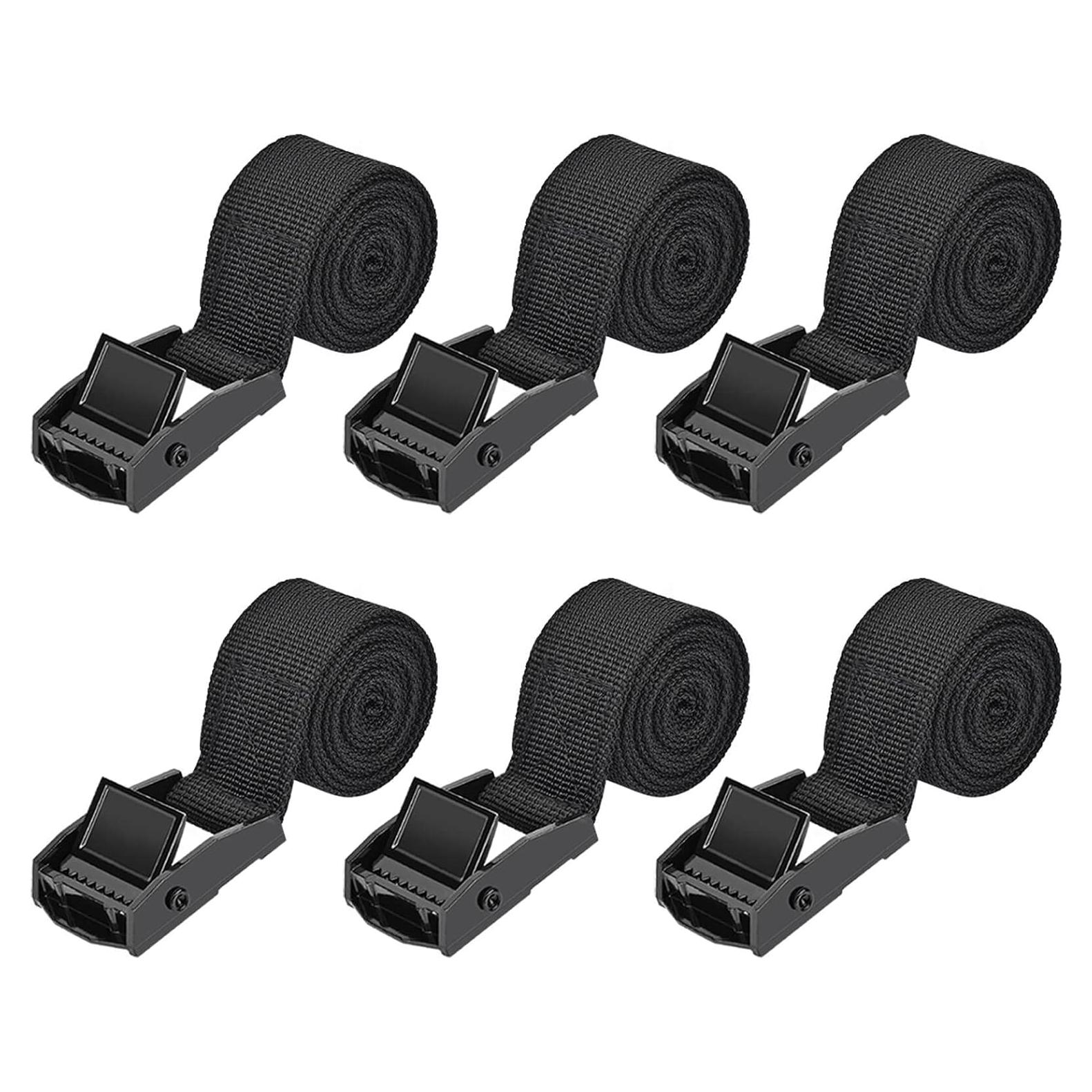 Correas de Amarre Kshineni 6 Pcs 1m x 2.5cm Ajustables