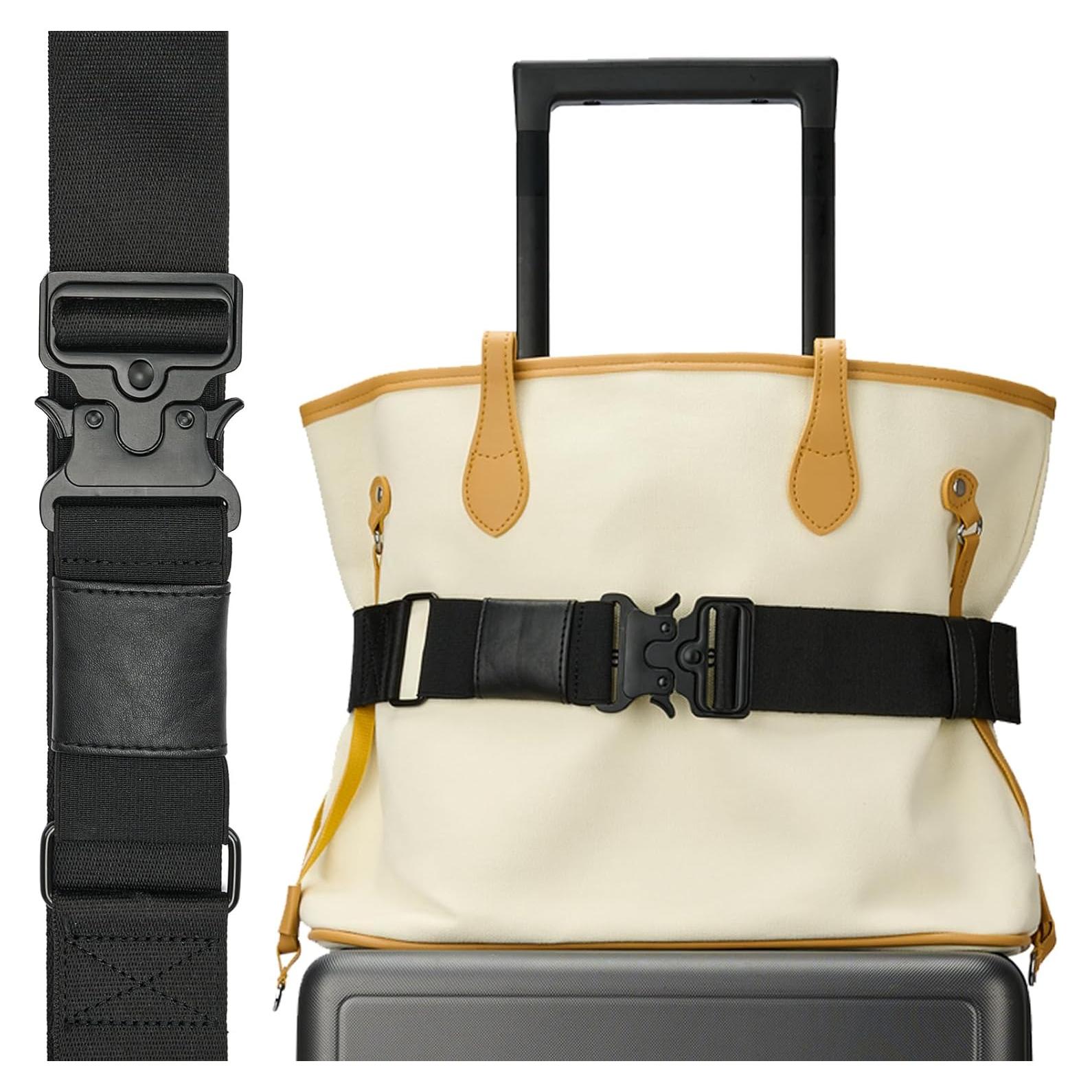 Cinturón de viaje GARDIGER ajustable 124 cm negro