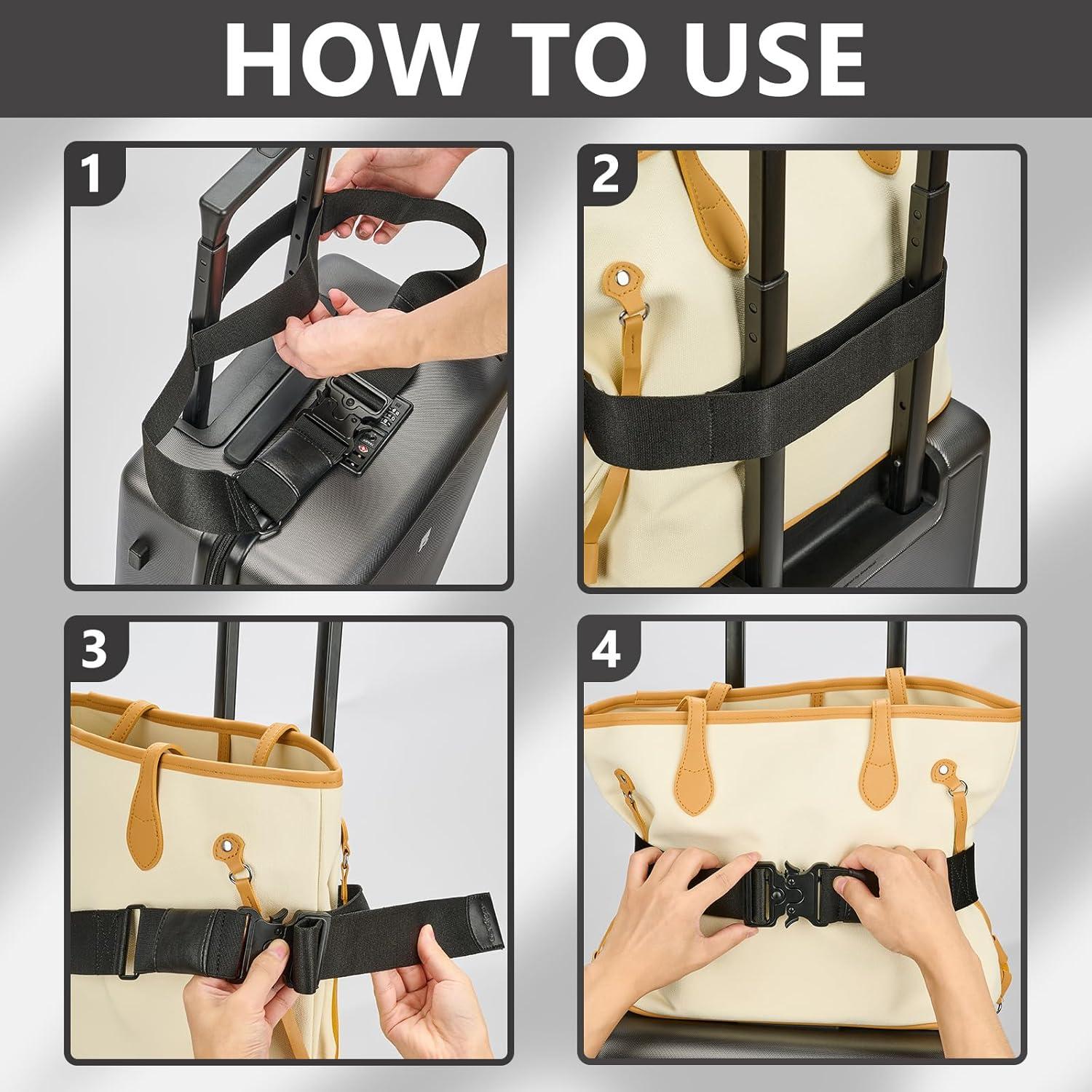 Cinturón de viaje GARDIGER ajustable 124 cm negro