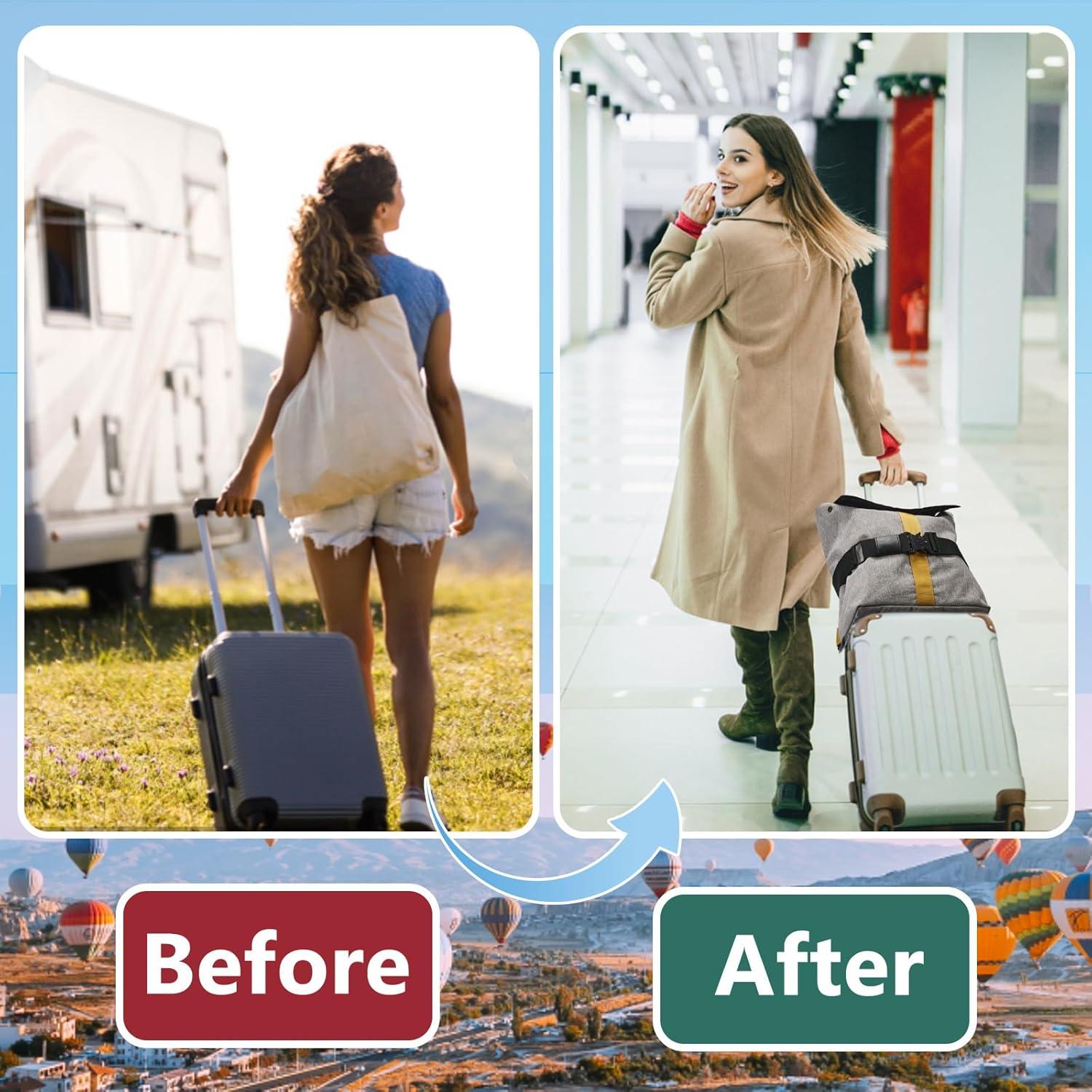 Cinturón de viaje GARDIGER ajustable 124 cm negro