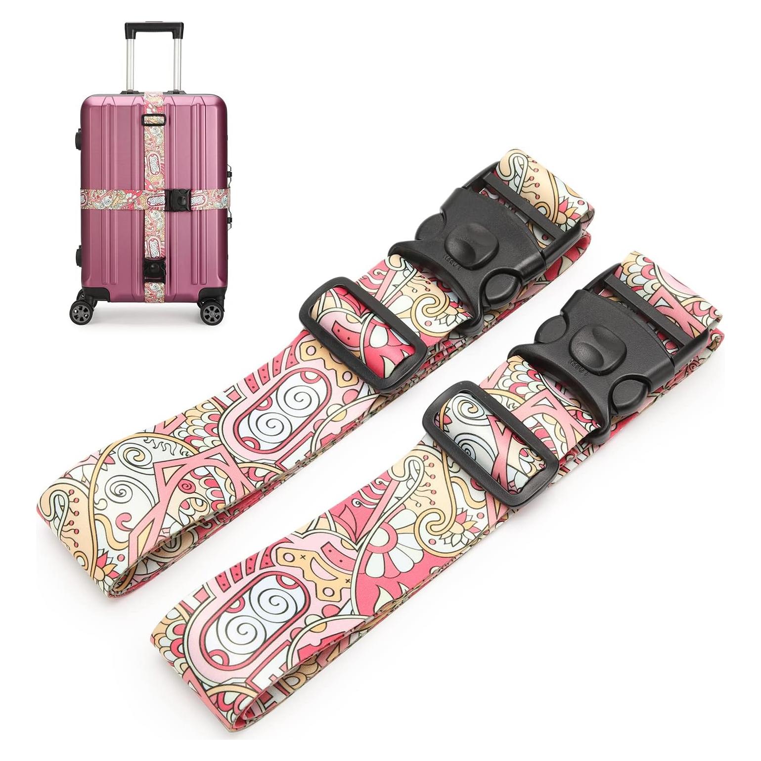 Correas Ajustables GARDIGER 2 Unidades 100-190 cm Flor Rosa