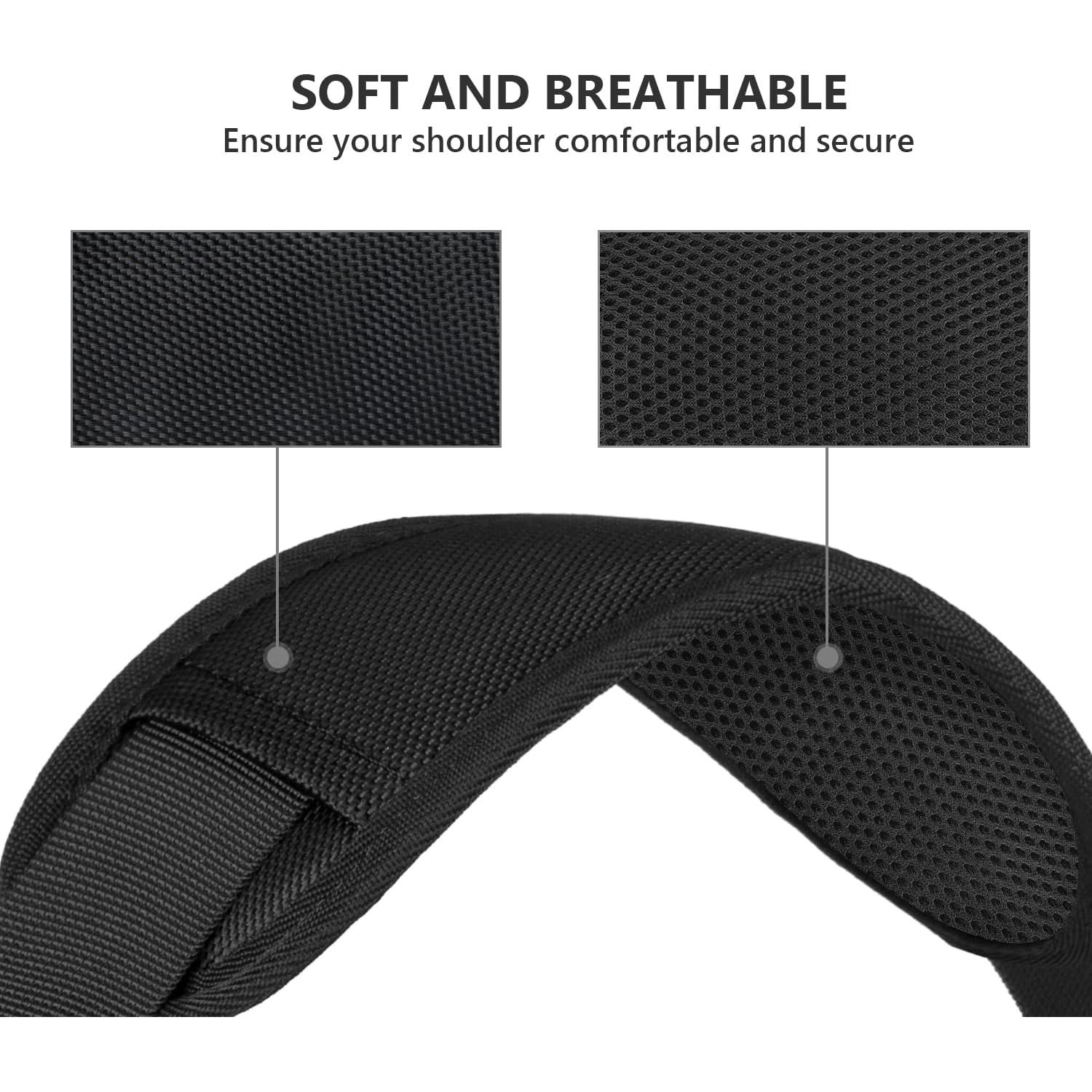 Correa de Hombro Ytonet Ajustable con Almohadilla Negra