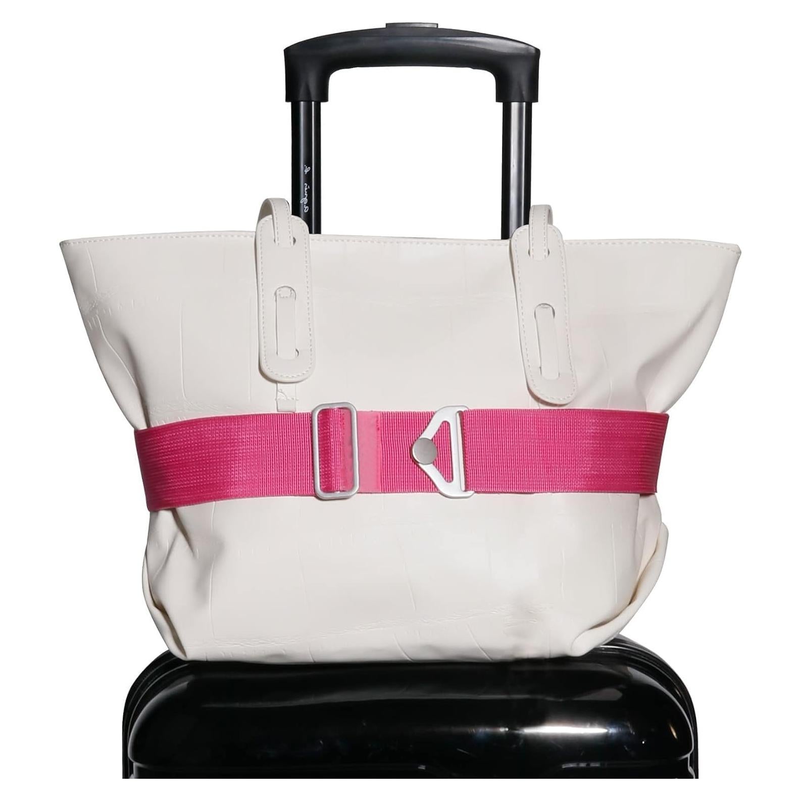 Cinturón de Viaje 2-en-1 TOOVREN Rosa Ajustable 71,5-90 cm