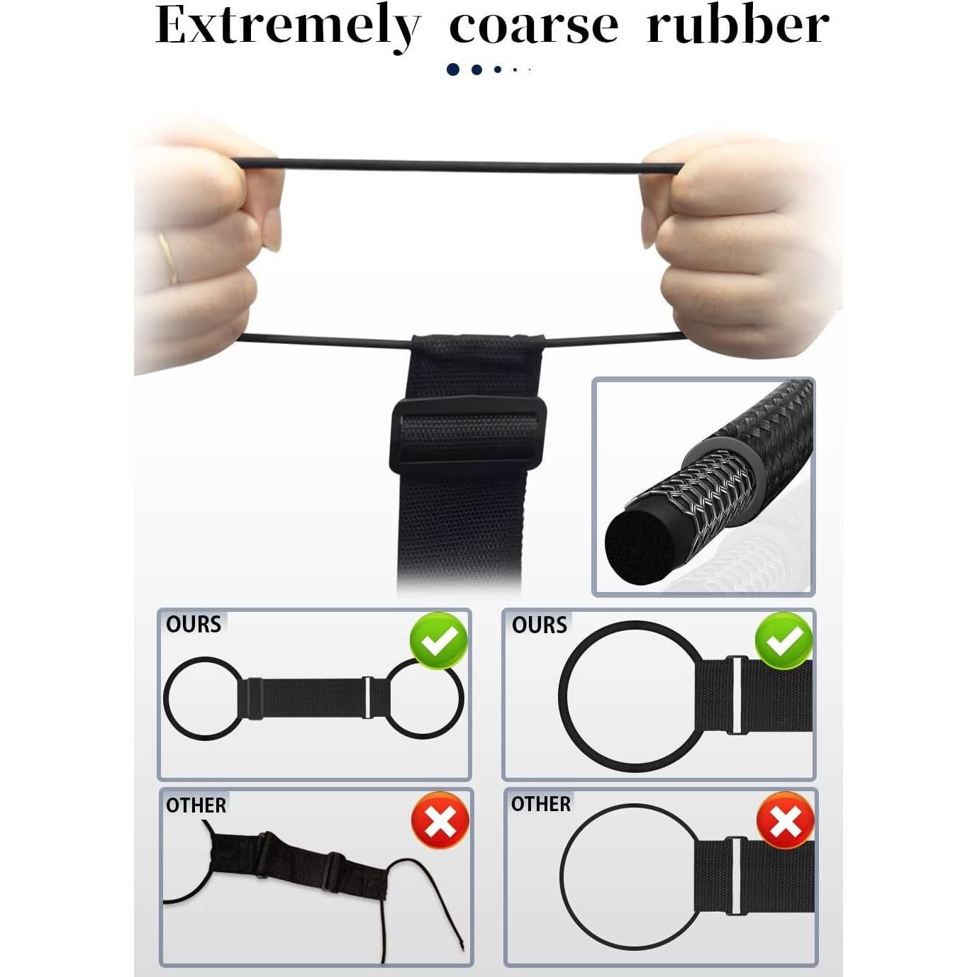 Correas de Equipaje Ajustables ZXZone 2 Pcs 5cm x 64cm