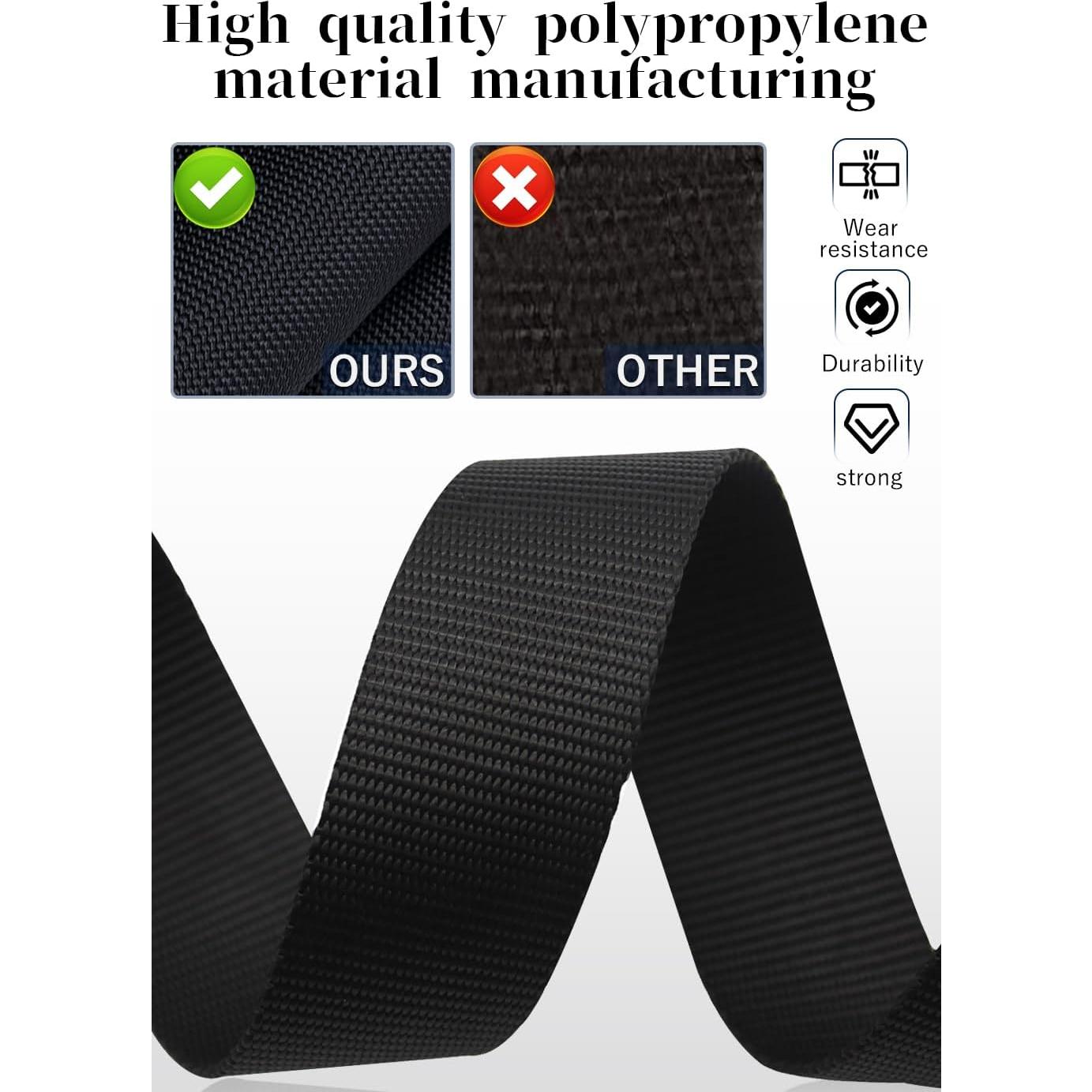 Correas de Equipaje Ajustables ZXZone 2 Pcs 5cm x 64cm