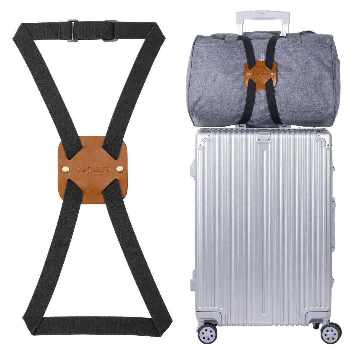 Correas de Equipaje Ajustables Lapinchen Marrón 150kg