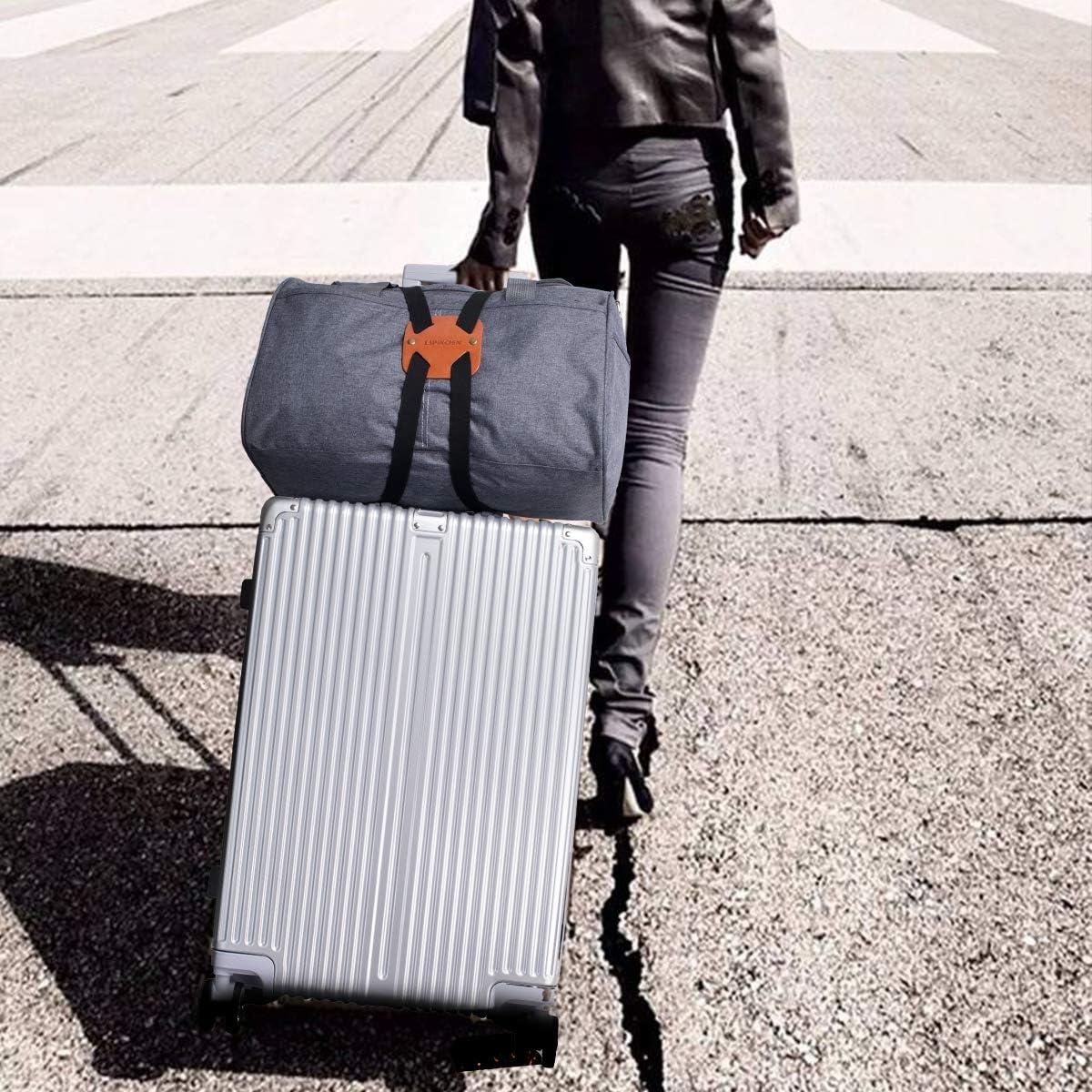 Correas de Equipaje Ajustables Lapinchen Marrón 150kg