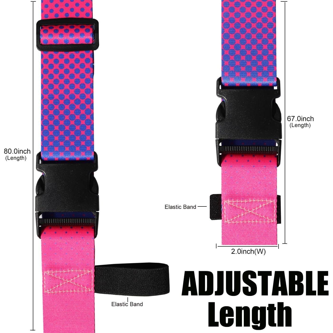 Correas de Equipaje GOWRAPS 2 Piezas Aprobadas por TSA