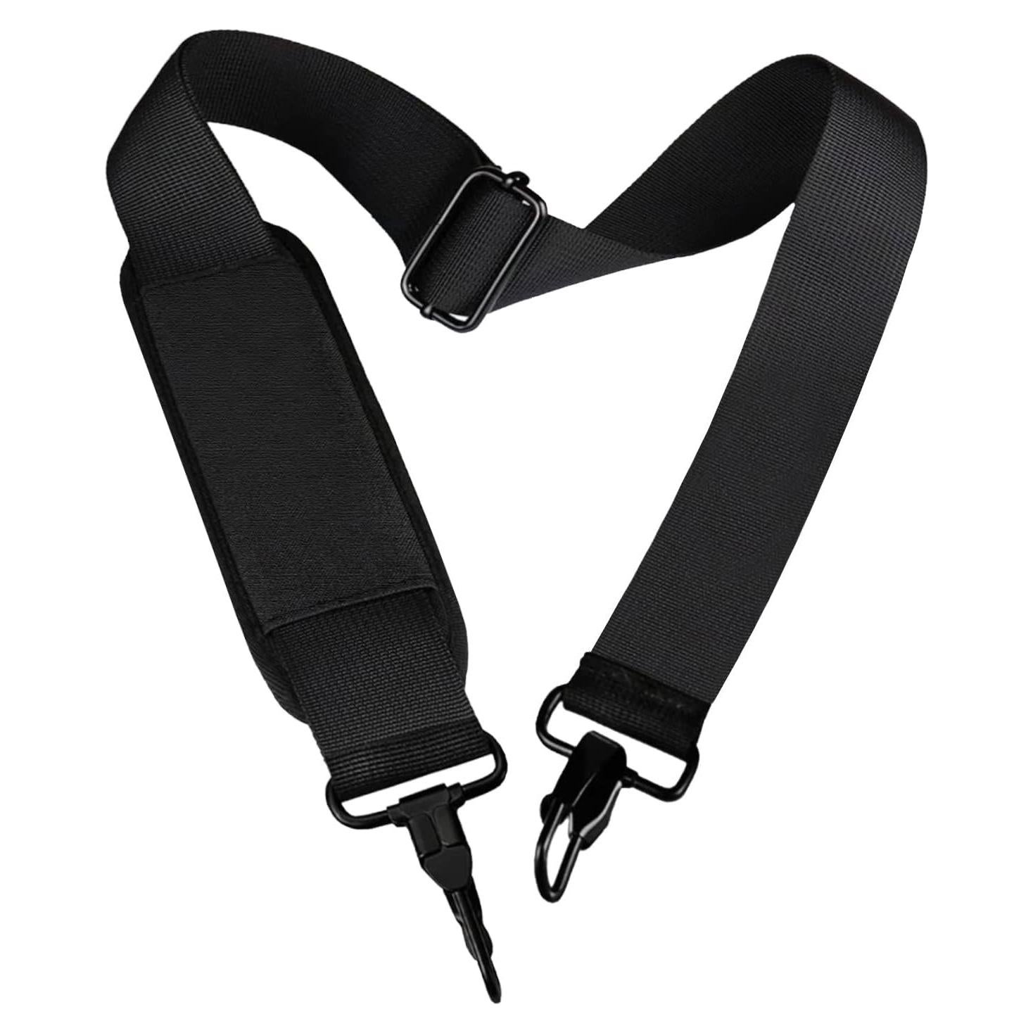 Correa de Hombro Ajustable AREYLO 55" Nylon Negro