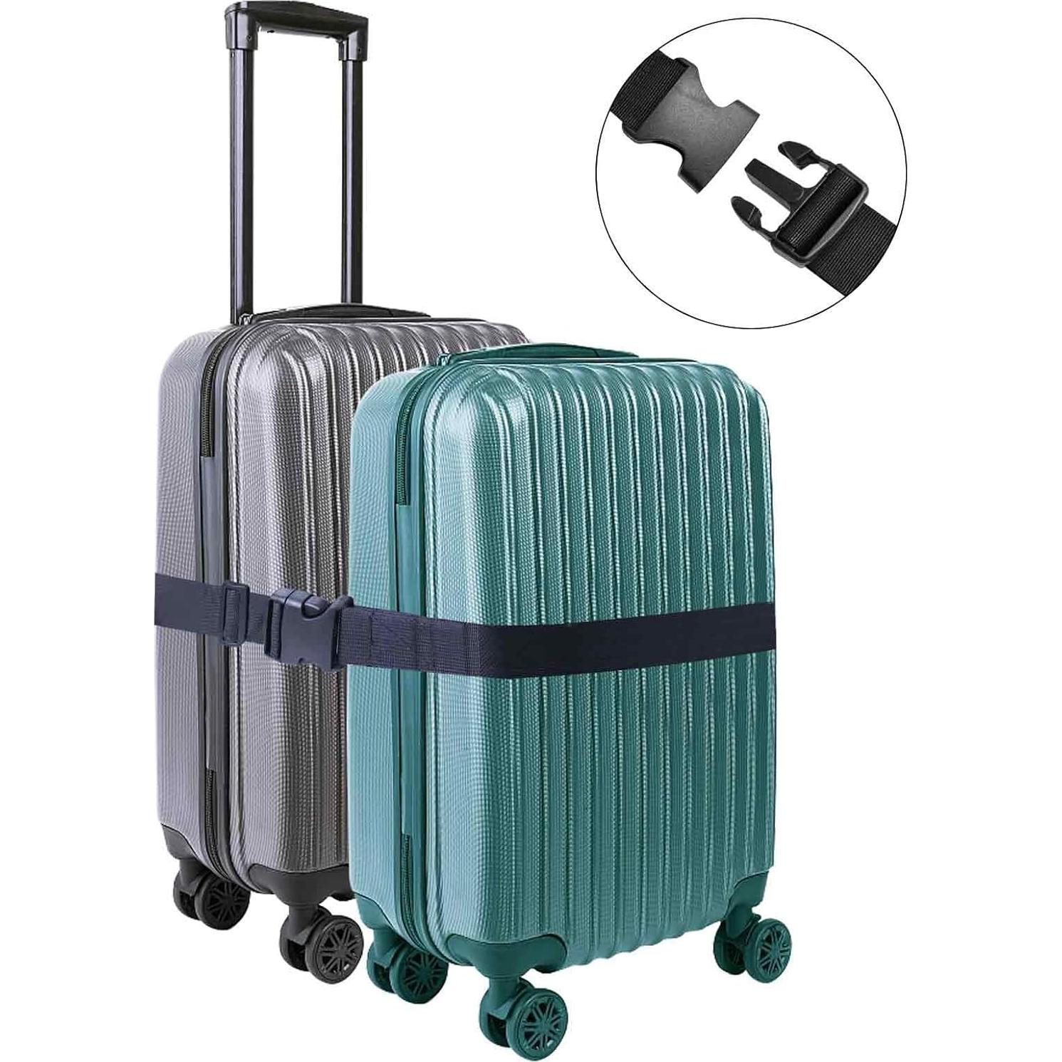 Correas de Equipaje ZYTONGMAO Ajustables 3 Piezas Nylon