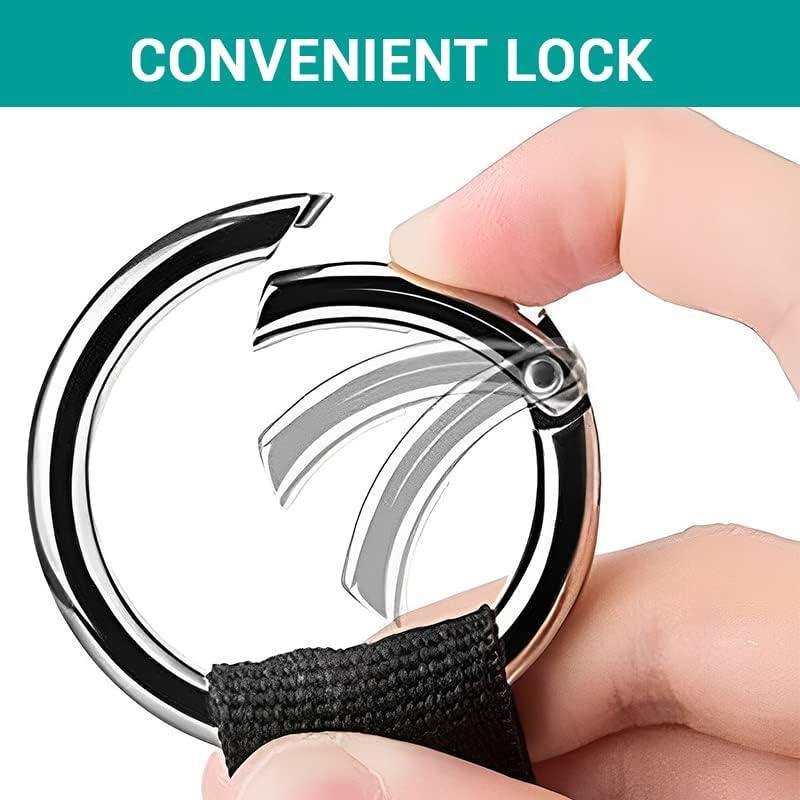 Paquete de 2 correas ajustables Yopolaz para maleta - Negro