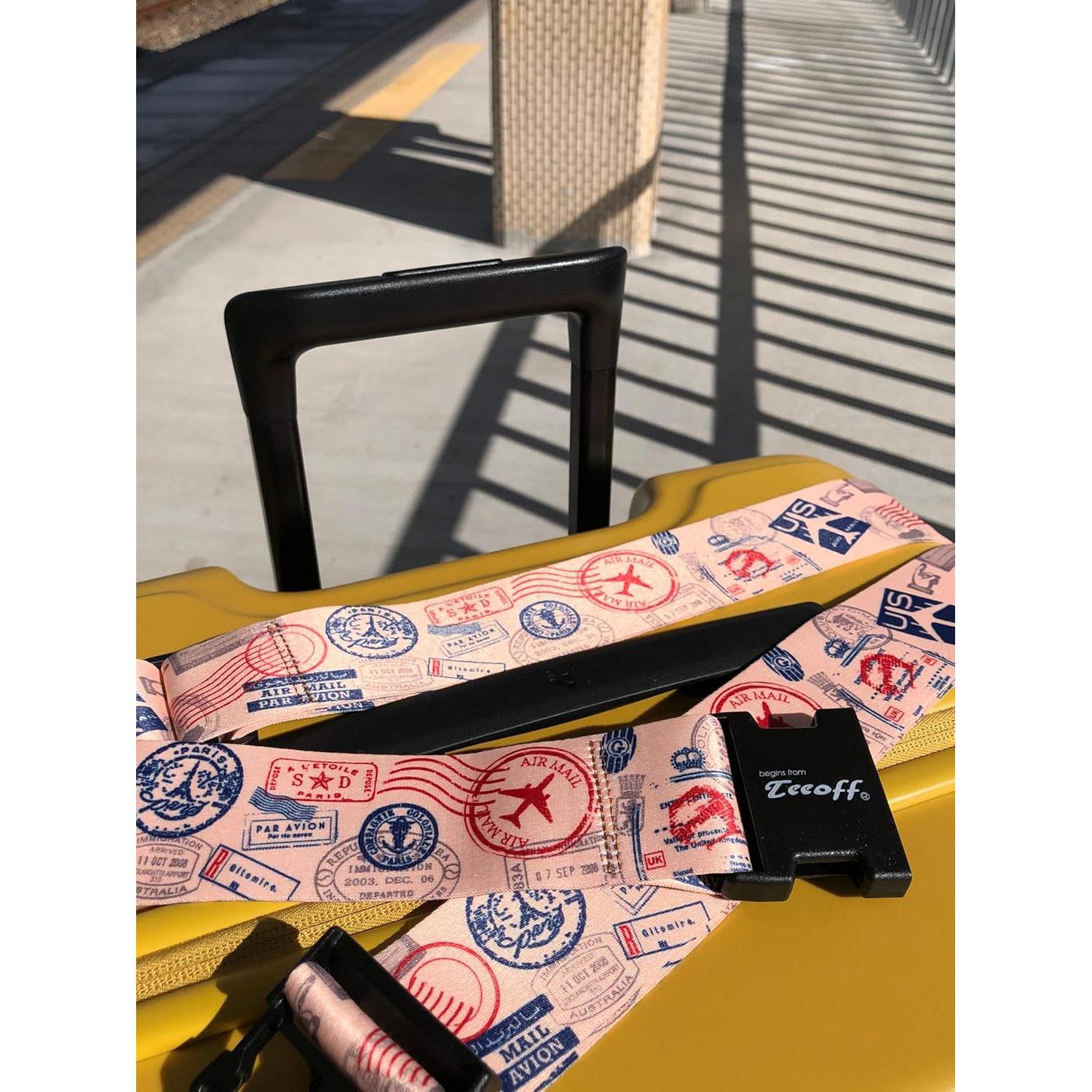 Correas de Equipaje Teeoff 2 Pack Ajustables 220 cm