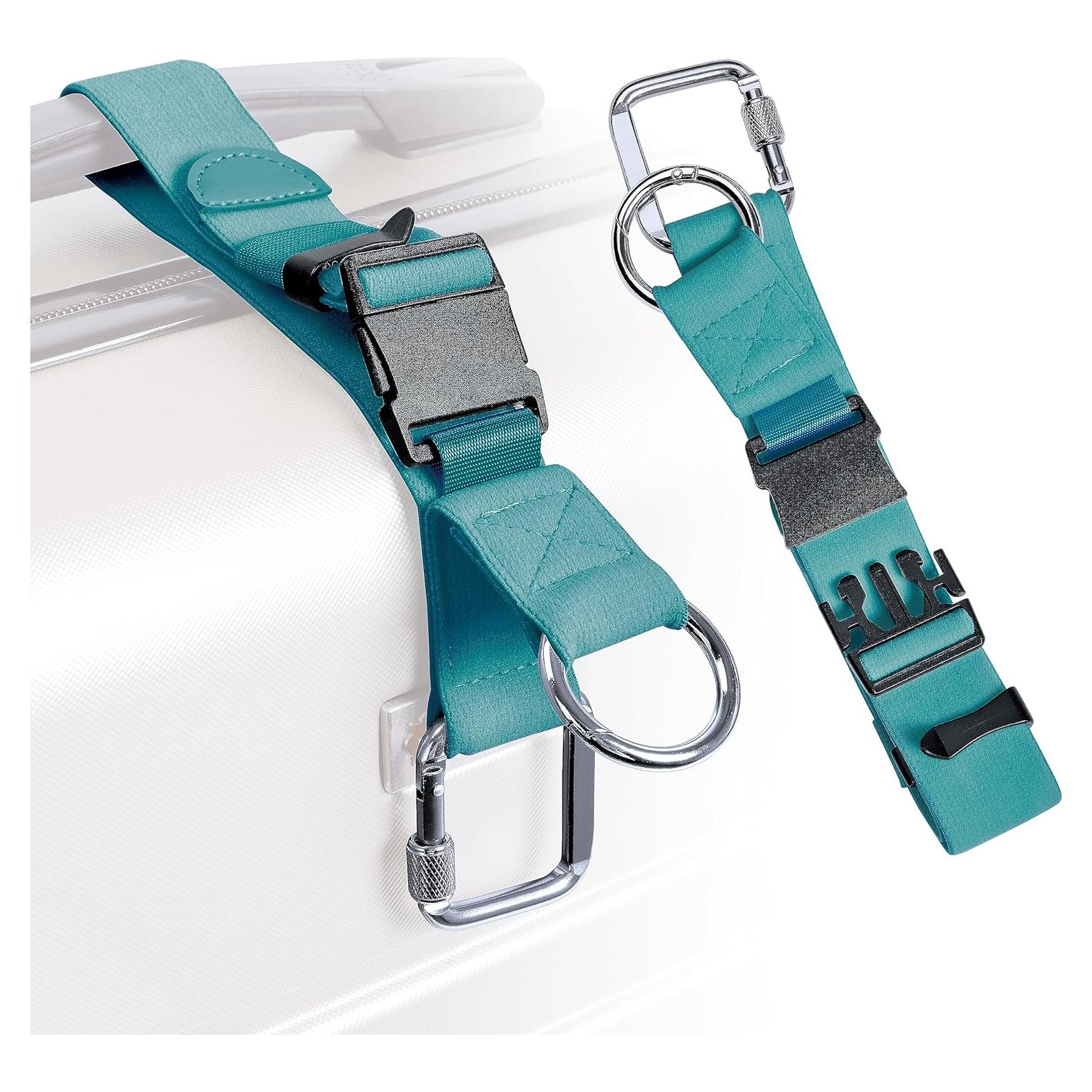 Correa de Equipaje UOZL Ajustable Verde 19x3 cm