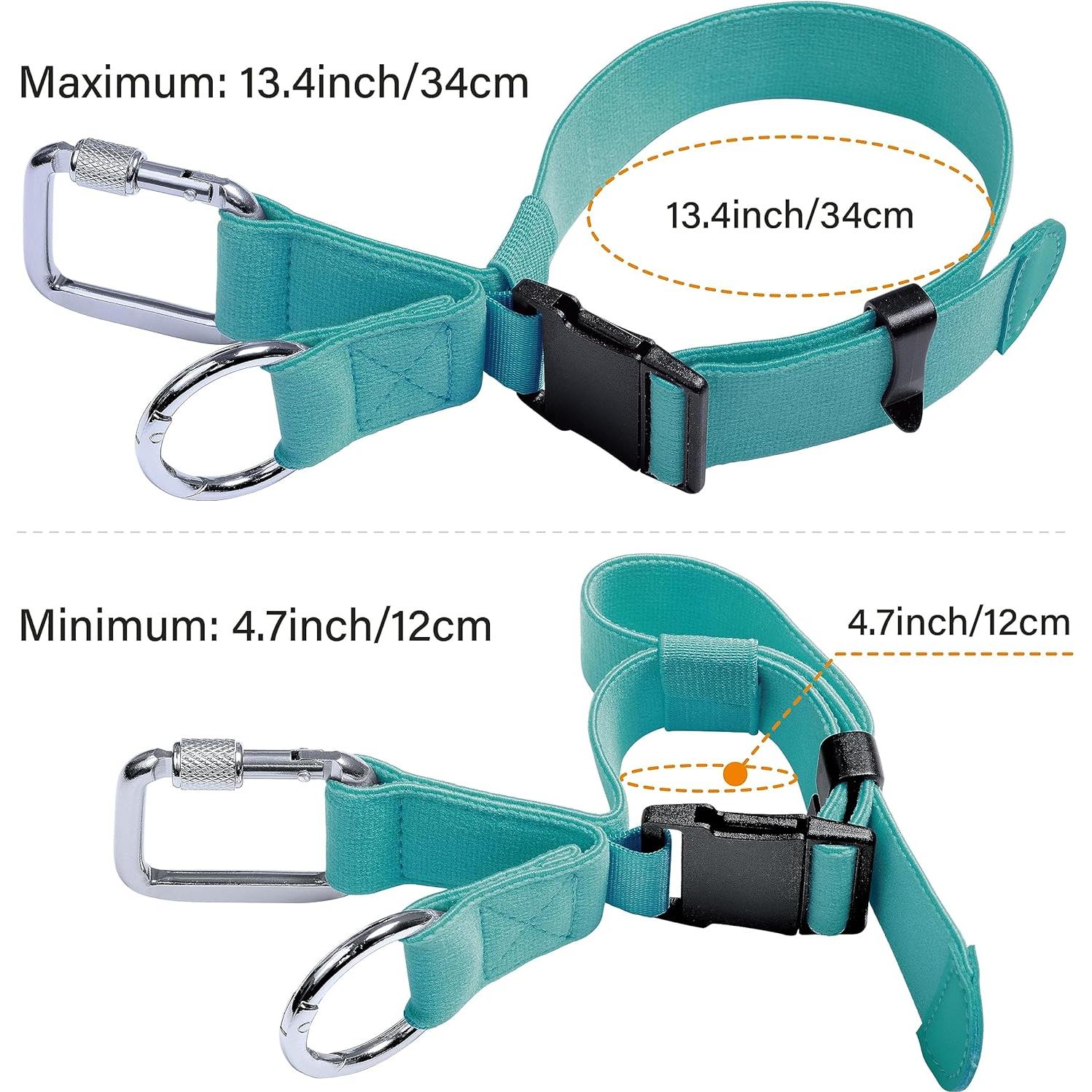 Correa de Equipaje UOZL Ajustable Verde 19x3 cm