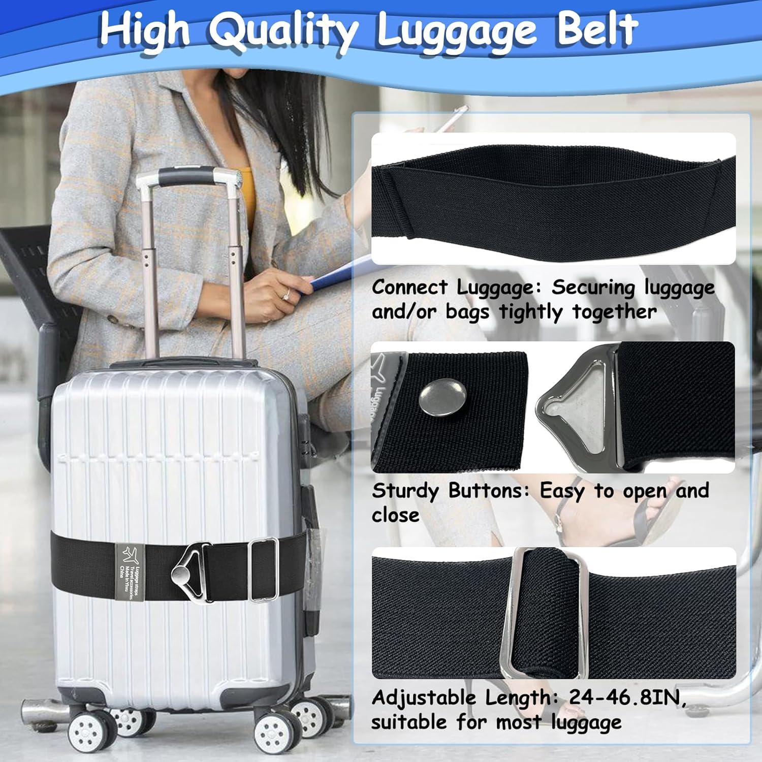 Correa de Equipaje Ajustable Consss 2-en-1 Nylon 119cm