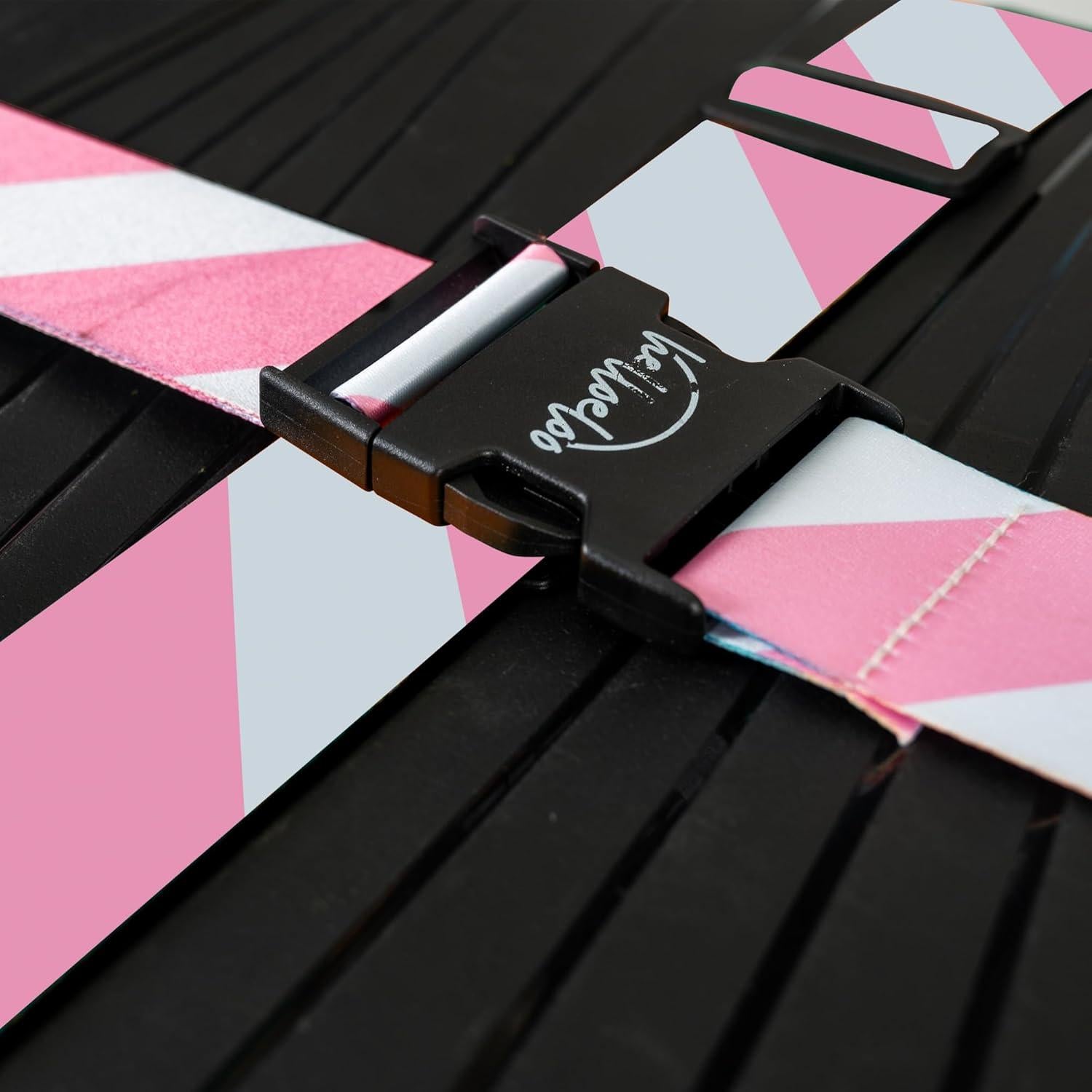 Correas de Equipaje Ajustables Helloeloo 187,96 cm 3 Pzas