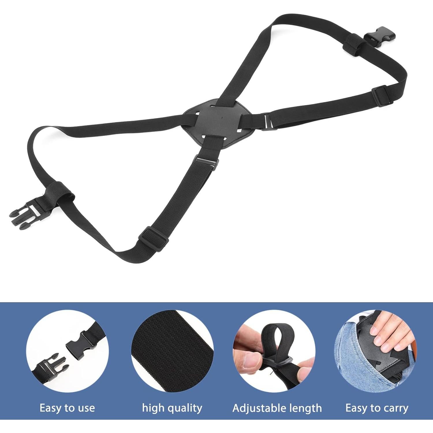 Correas de Equipaje Bungee XINRUI 2 Paquete Ajustables