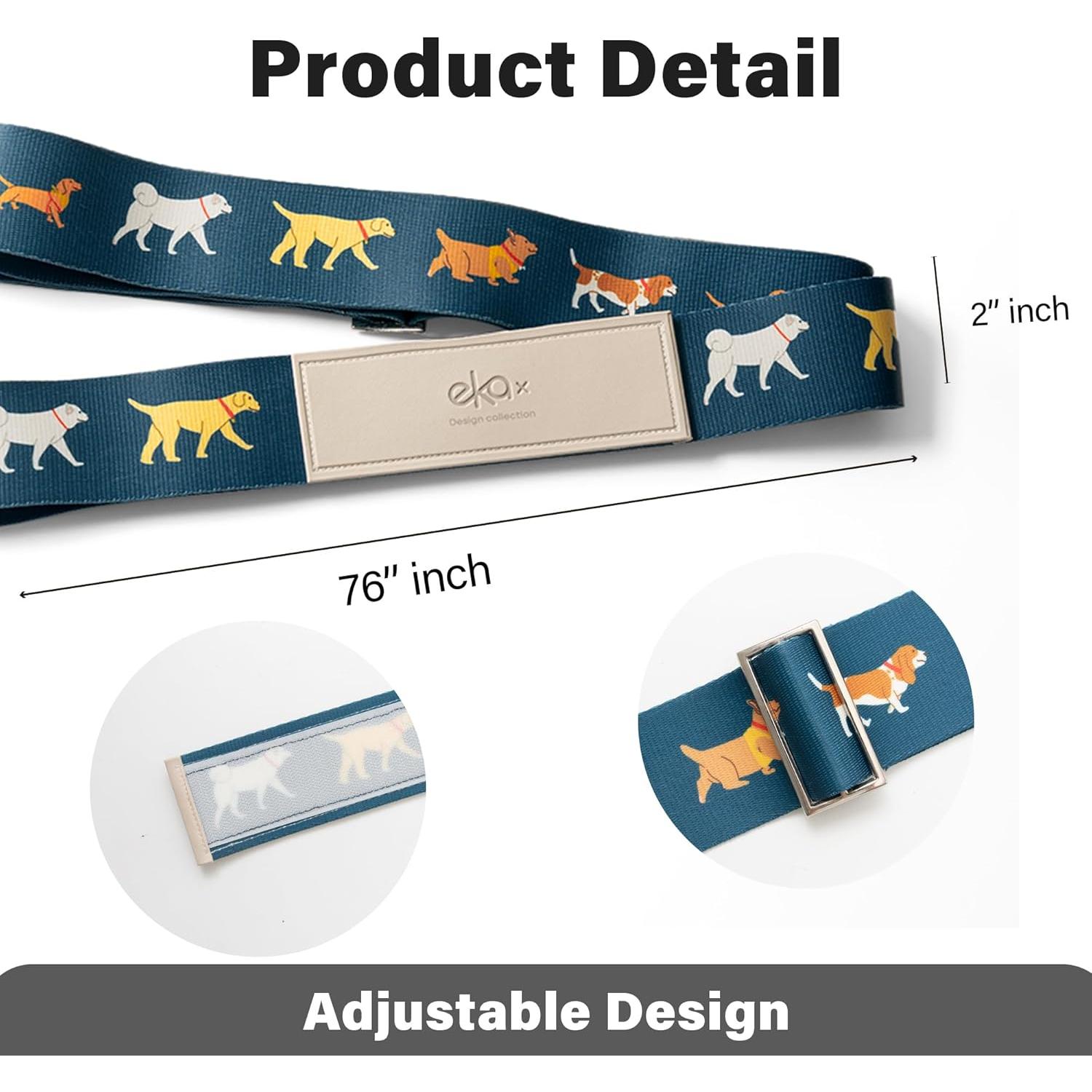 Correa de Equipaje Ajustable EKAX Cachorro 194,6 cm