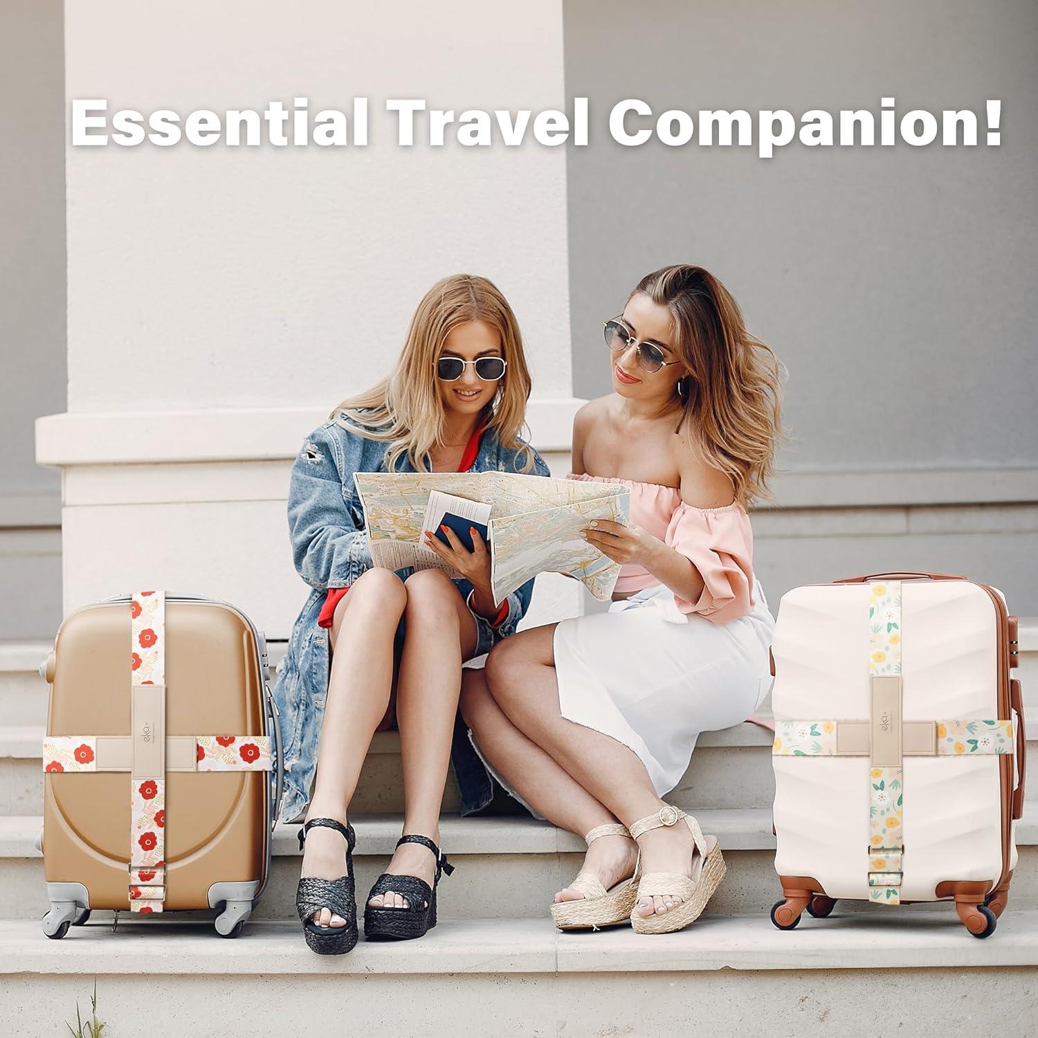 Correa de Equipaje Ajustable EKAX Cachorro 194,6 cm