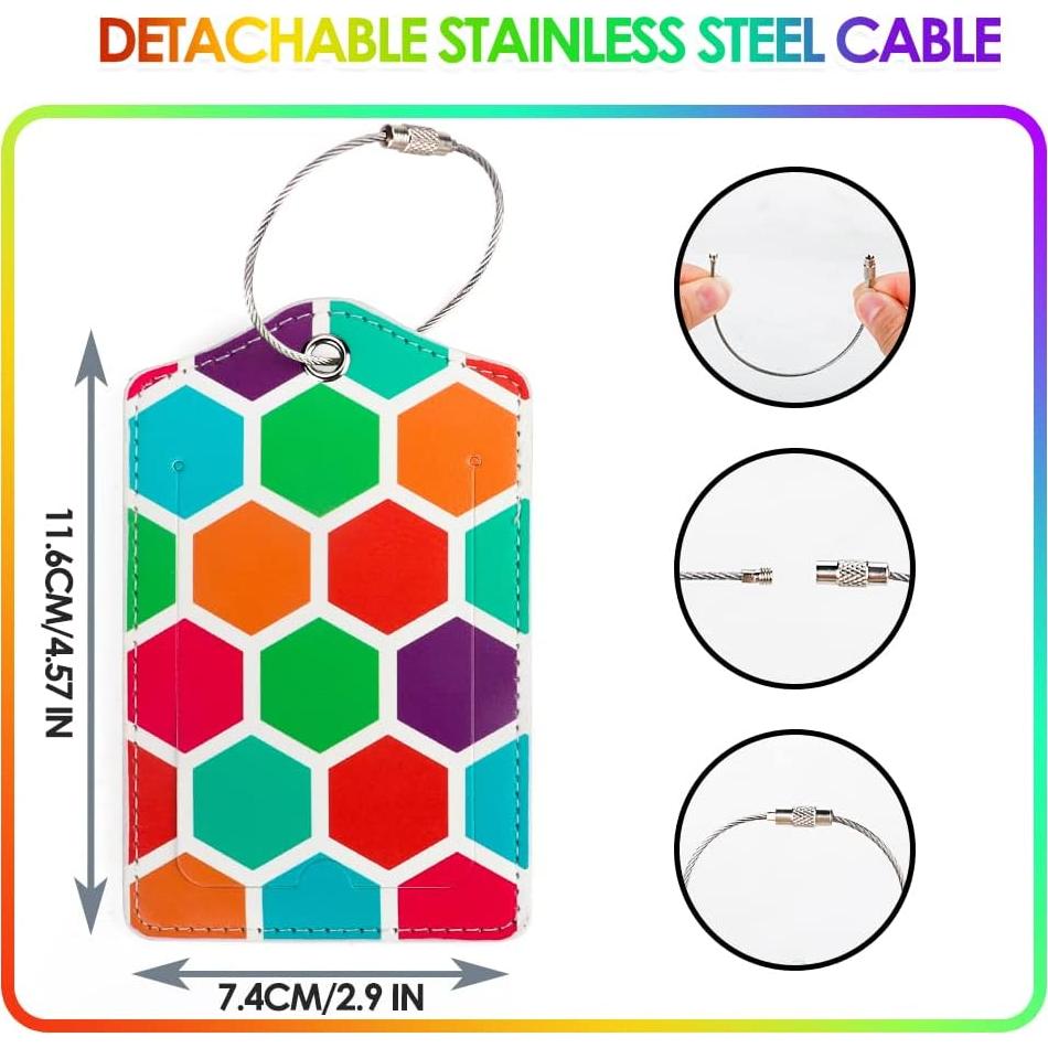 Correas de Equipaje Gutsdoor 2 Piezas Ajustables Multicolor