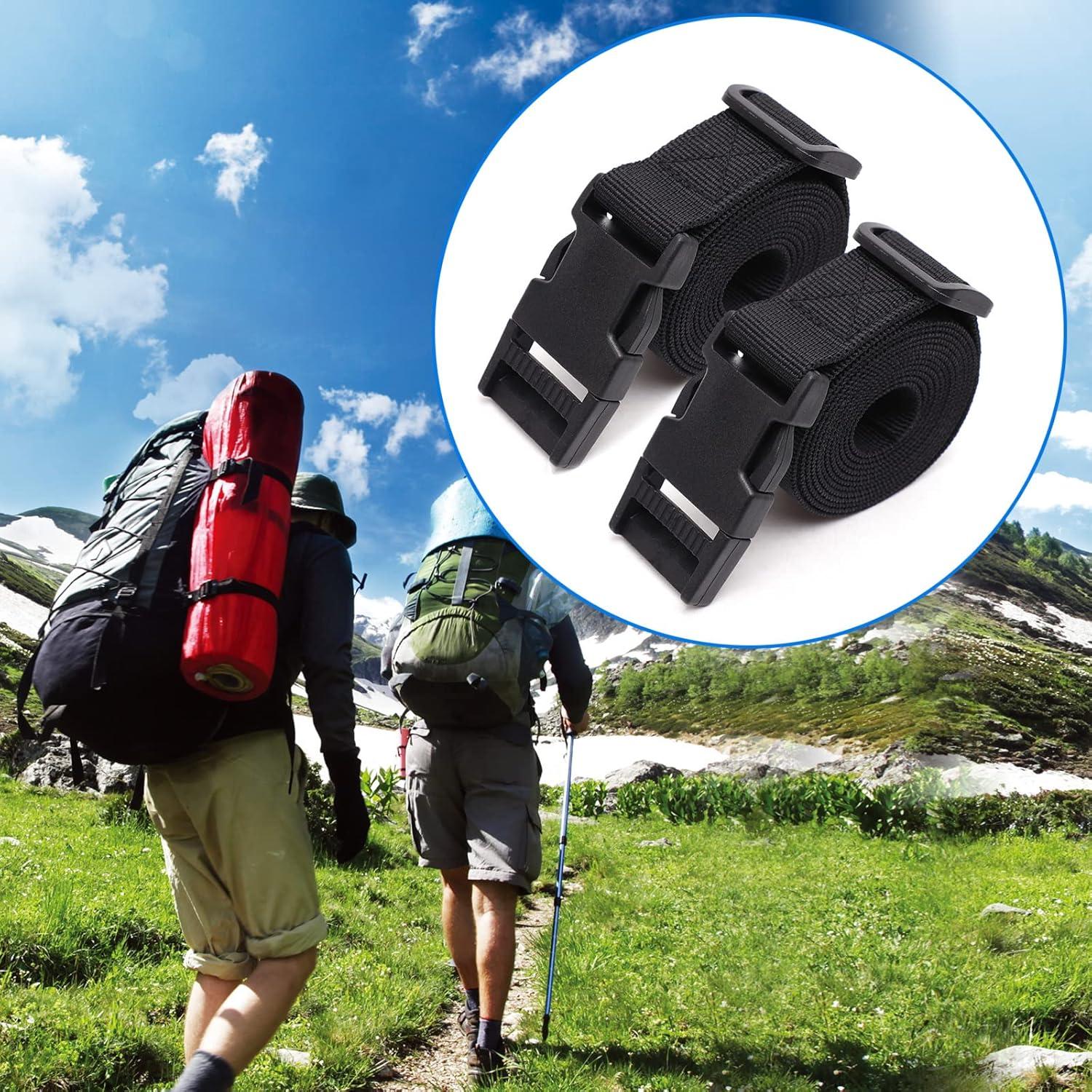 Paquete de 6 correas de sujeción nylon Ayifan 1x60 cm