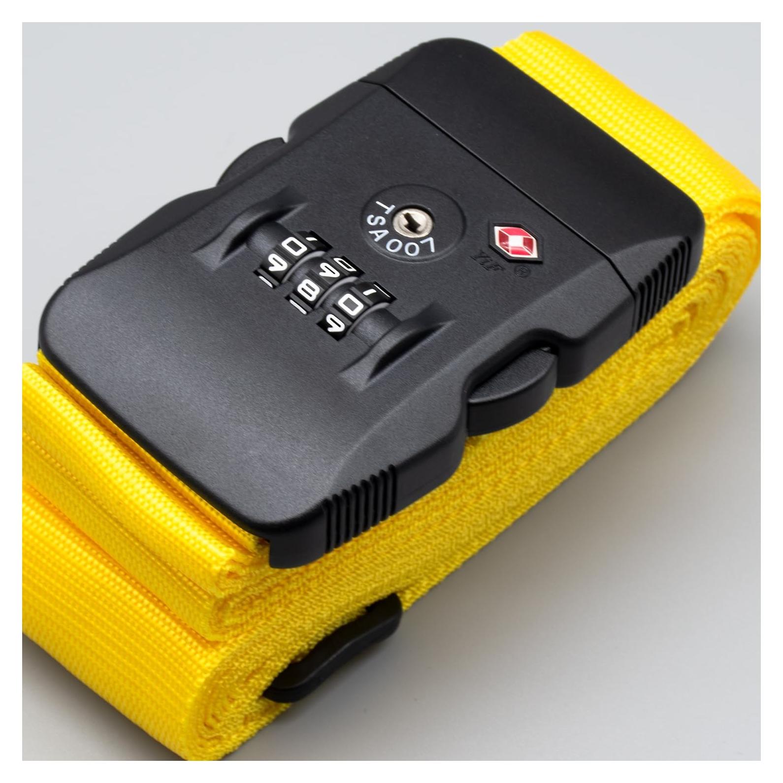 Correa de Equipaje Ajustable ELETICA con Candado TSA 200 cm