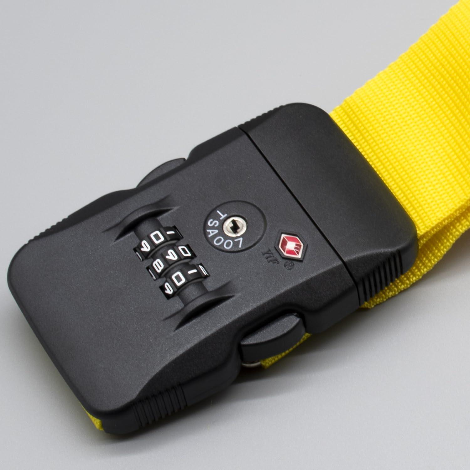 Correa de Equipaje Ajustable ELETICA con Candado TSA 200 cm