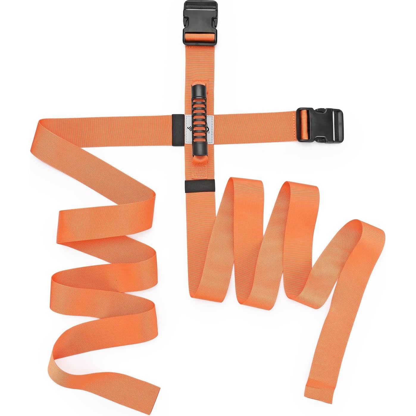 Correa de Transporte JIPIMON Ajustable 400 lbs Nylon Naranja