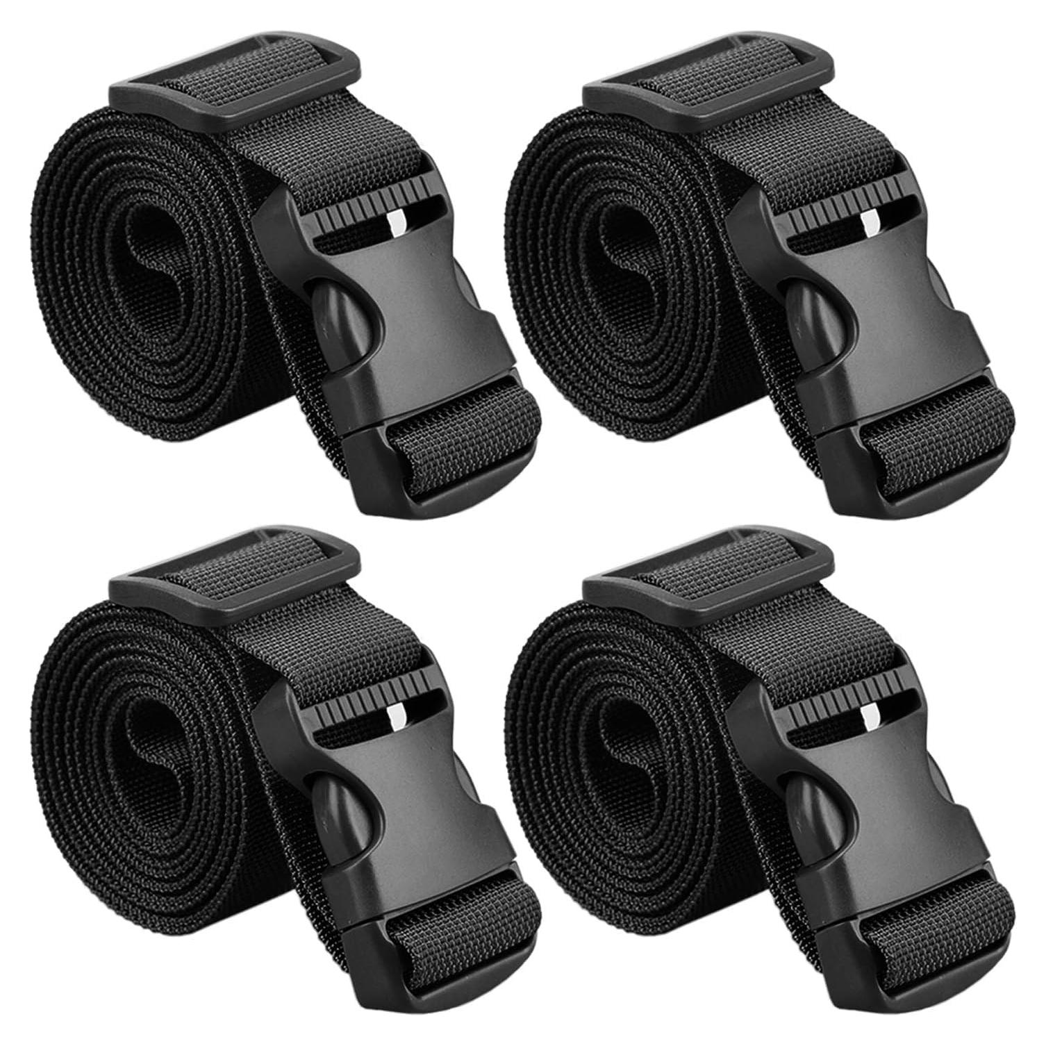 Correas de Equipaje MAGARROW 4-Pack 1.5cm x 152cm Negro