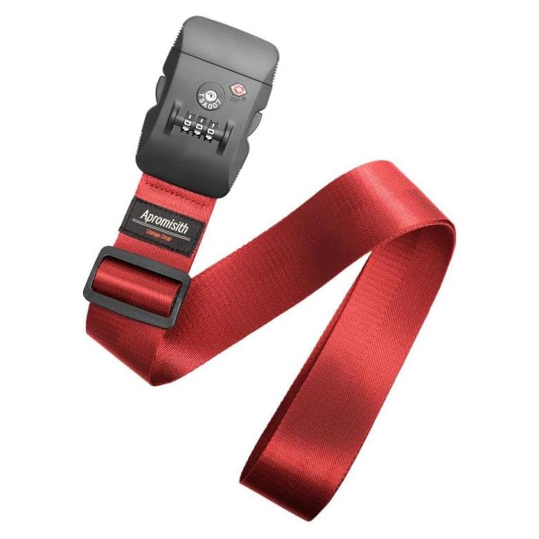 Correa de Equipaje Apromisith con Candado TSA 20-32" Rojo