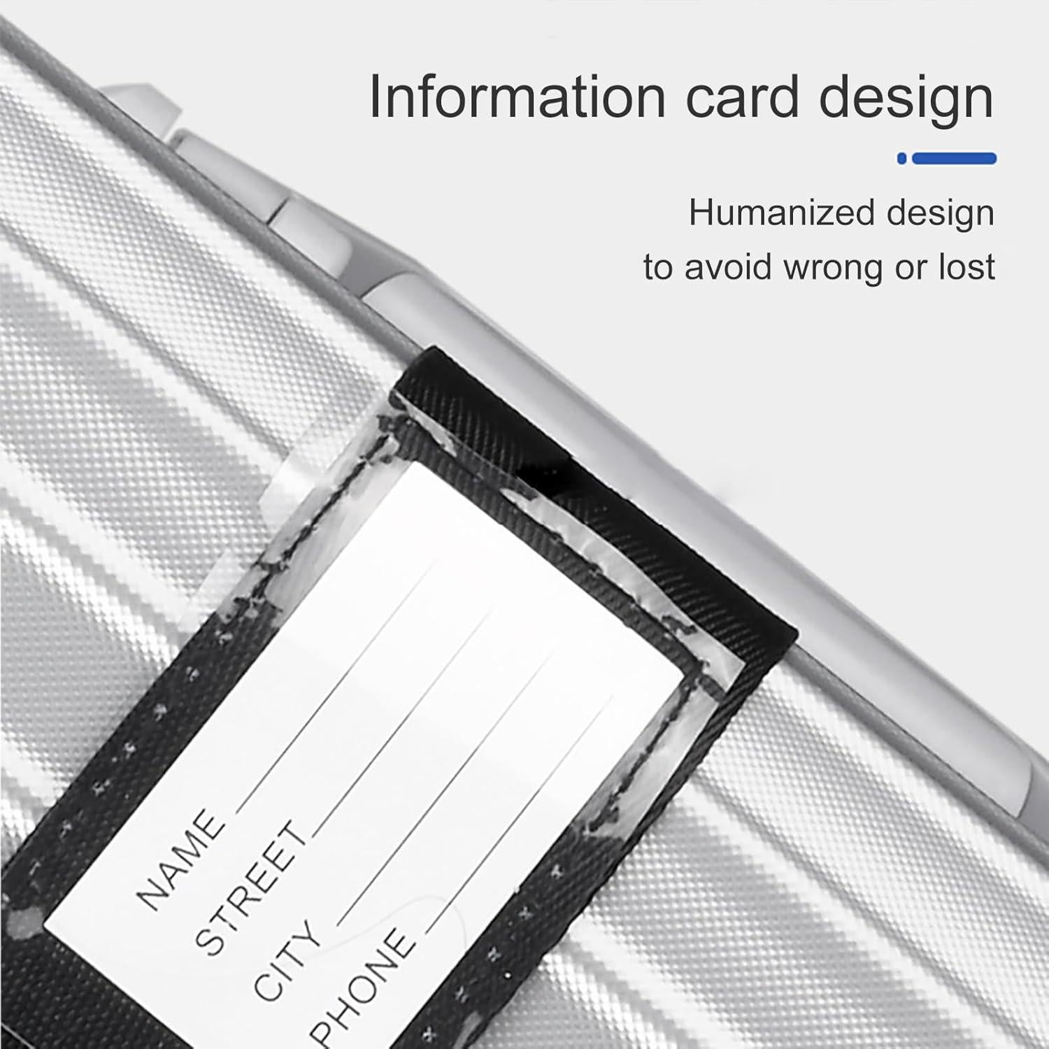 Correas de Equipaje Veki TSA Naranja, Duraderas y Seguras