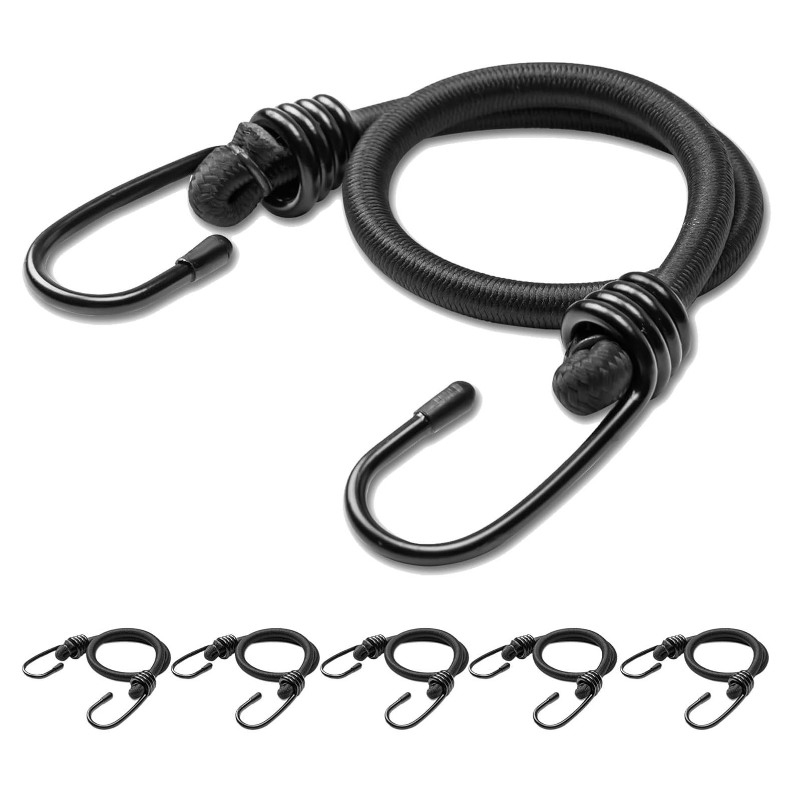 Cuerdas elásticas Aegero 47 cm 6 piezas alta resistencia