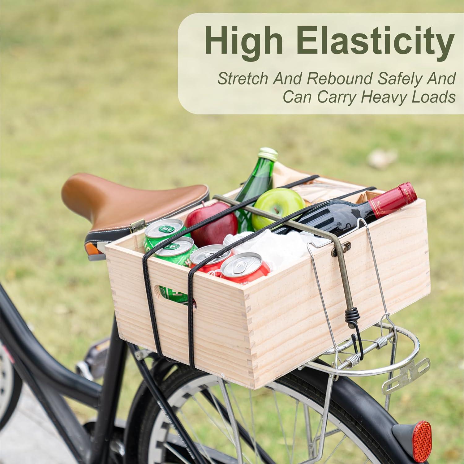 Cuerdas elásticas Aegero 47 cm 6 piezas alta resistencia