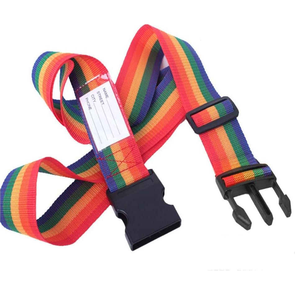 Paquete de 4 correas de equipaje Sowist ajustables 200x5cm