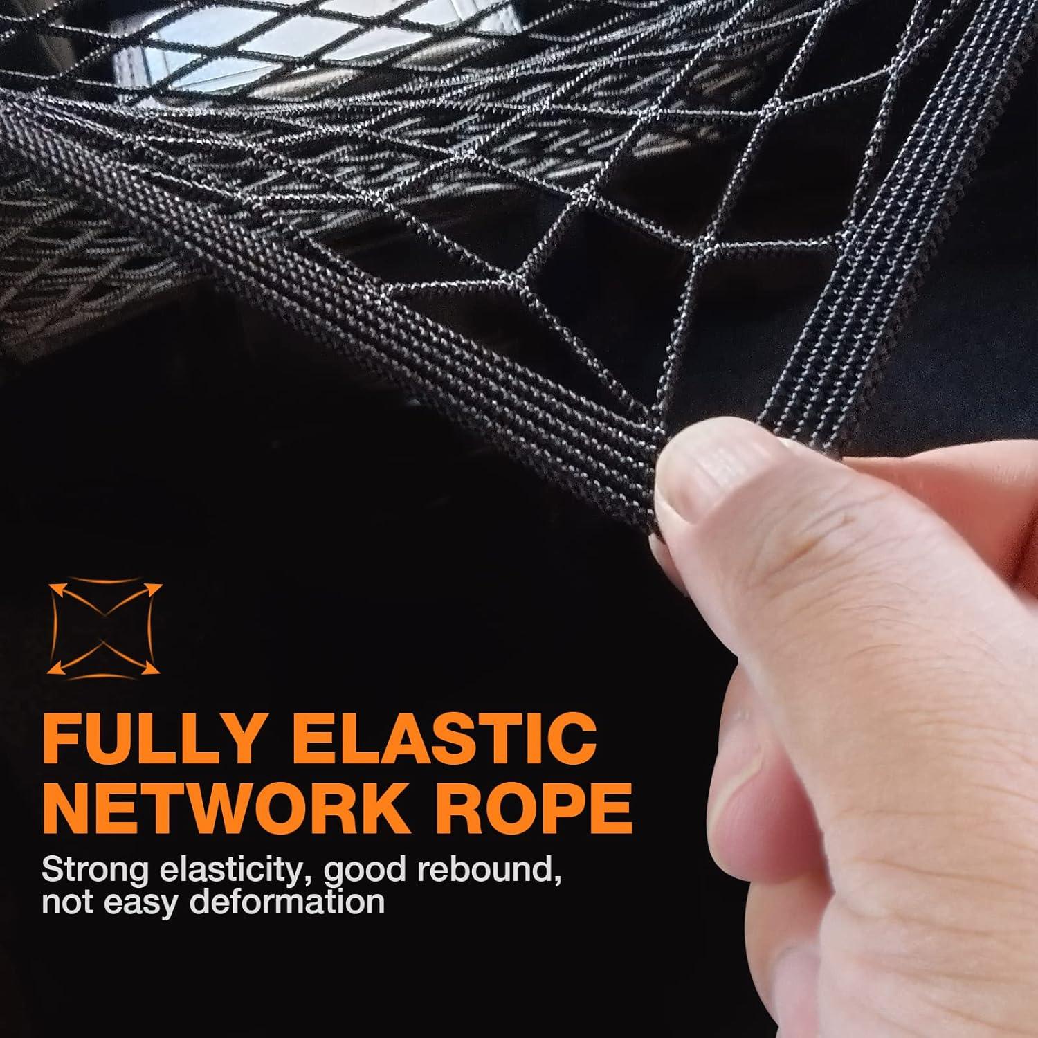 Red de Carga SARDVISA Doble Capa 27.94x25.4 cm Negra