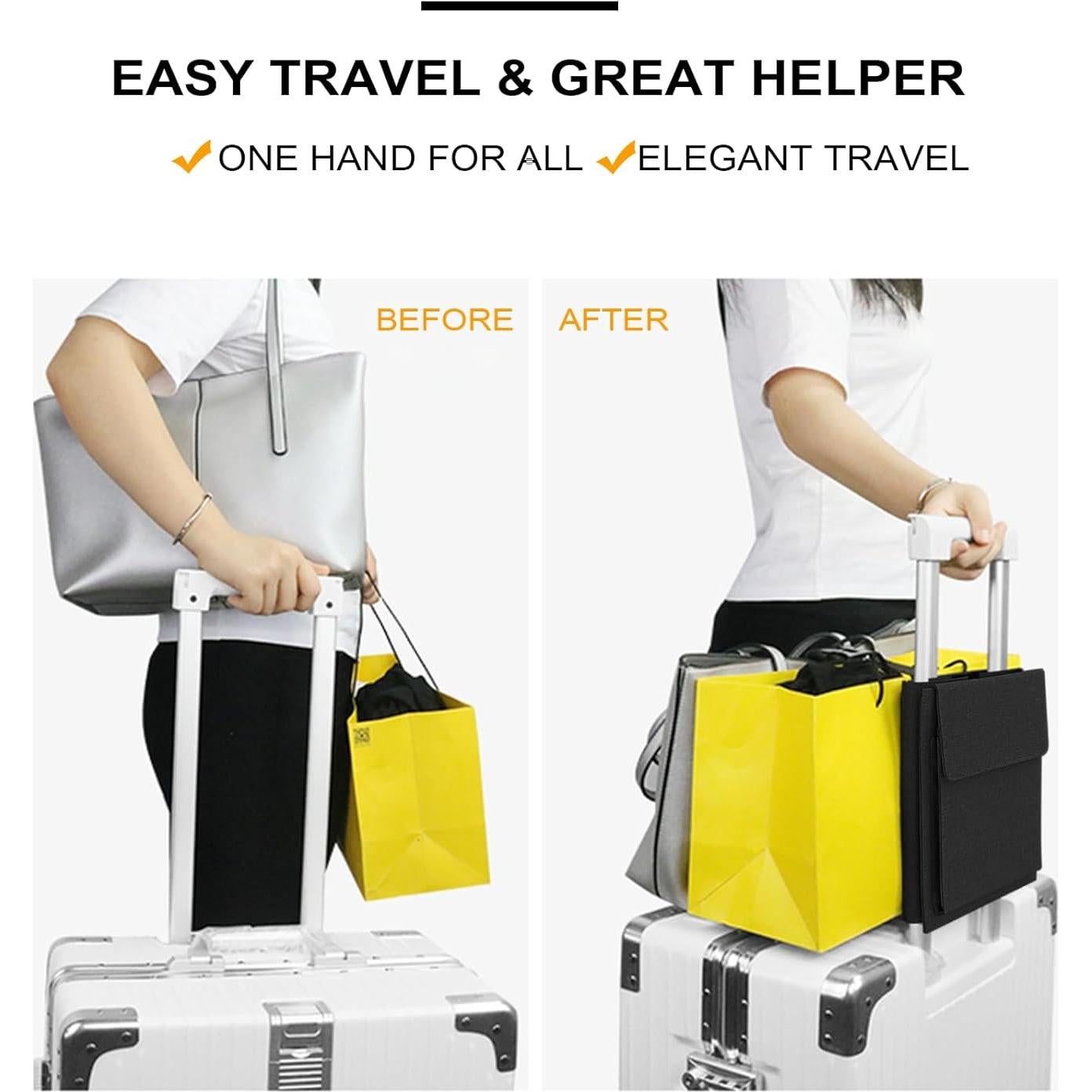 Correa de Equipaje VETHERS VE-HOLDER-3IN1 Nylon Negro