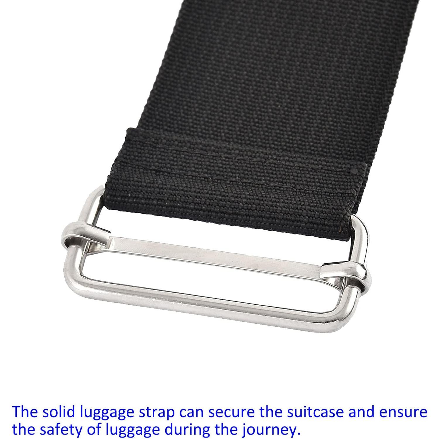 Correa de Equipaje Nylon M METERXITY 250 cm Negro