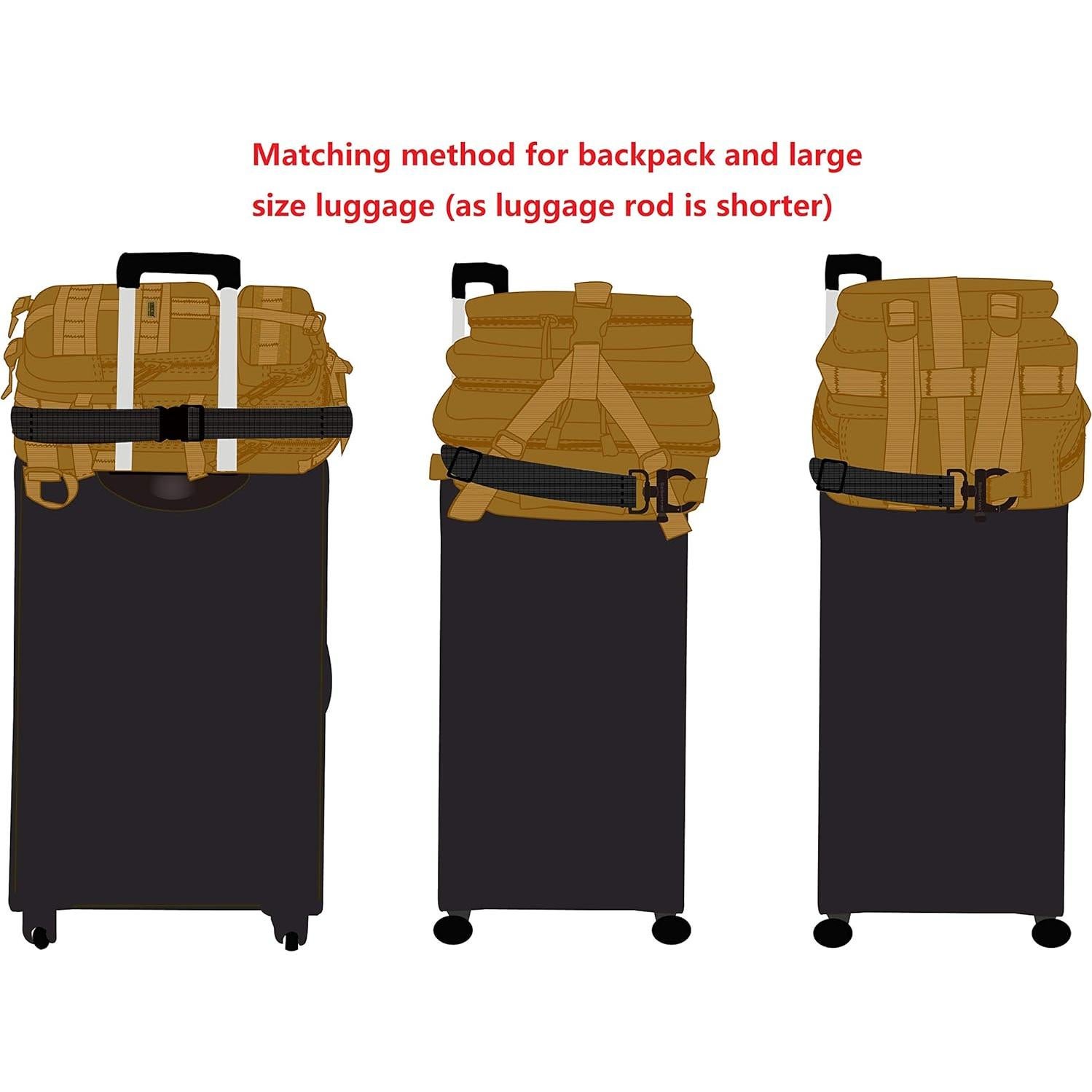 Correa Ajustable de Utilidad Seibertron para Equipaje 59-90 cm