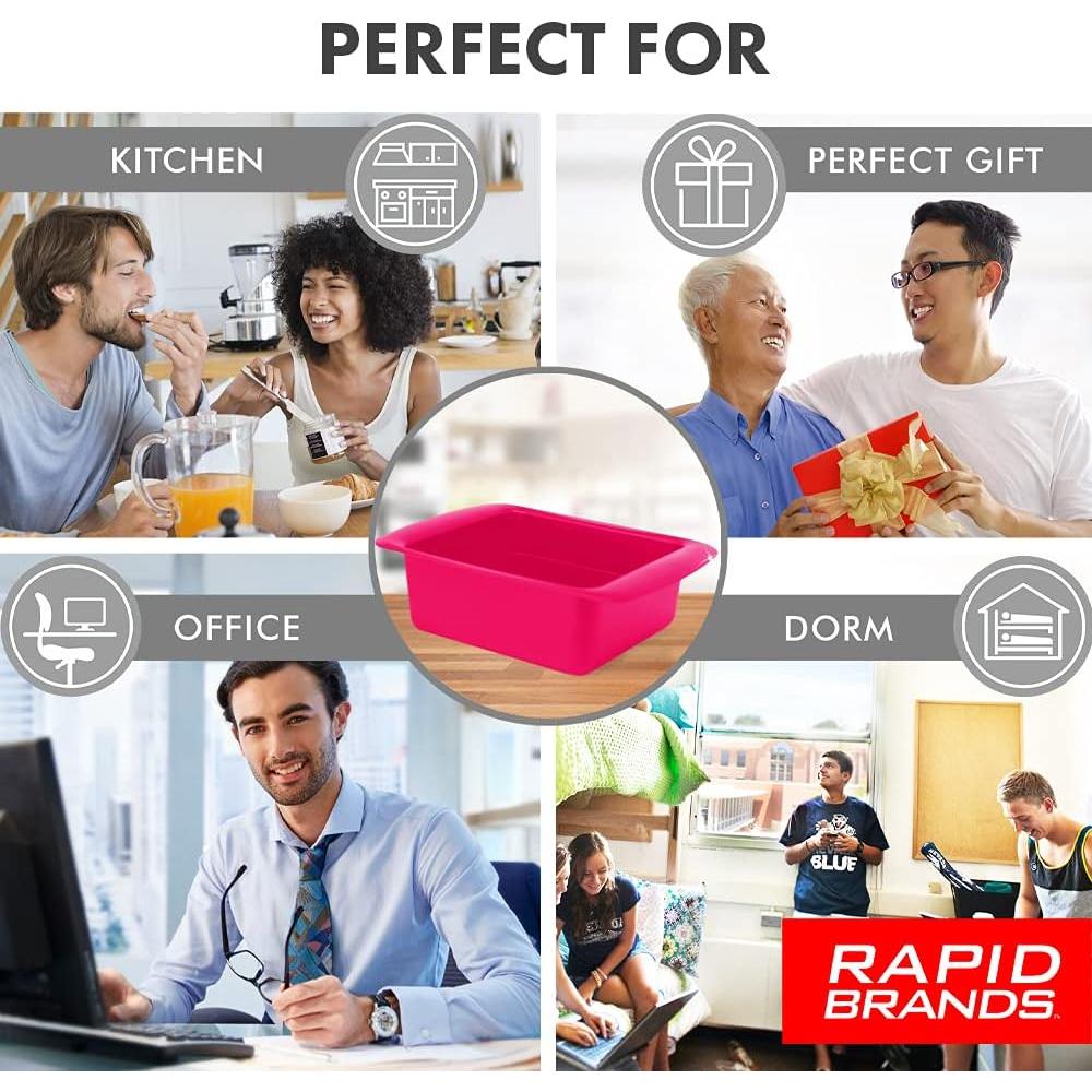 Cocinero de Ramen Rápido Rapid Brands 2 Porciones Rojo