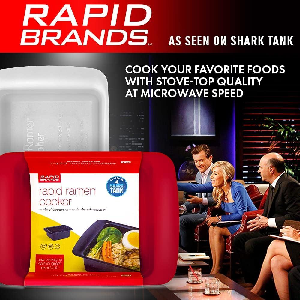 Cocinero de Ramen Rápido Rapid Brands 2 Porciones Rojo