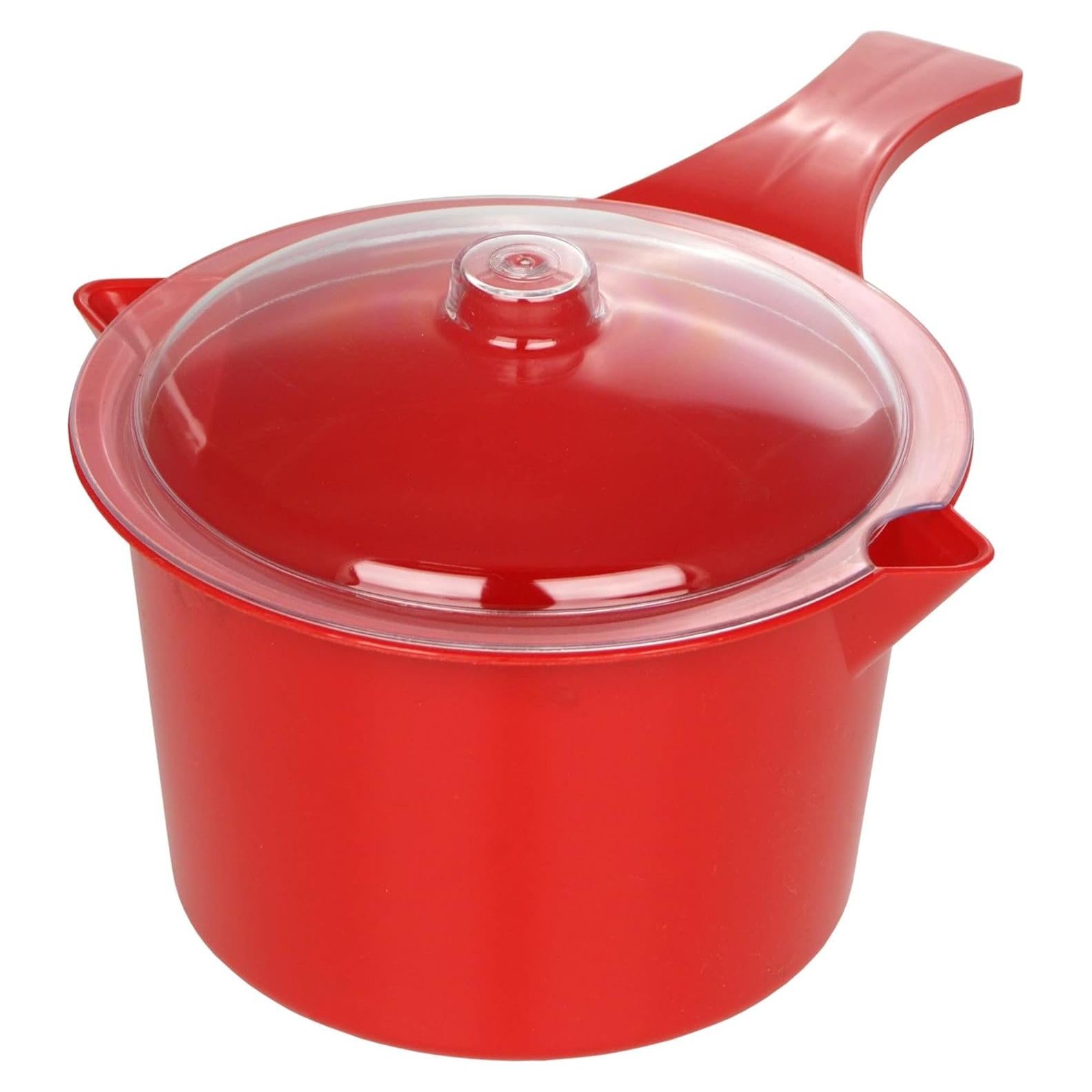 Olla Microondas AMBSS SYS 935 ml Roja Antiadherente