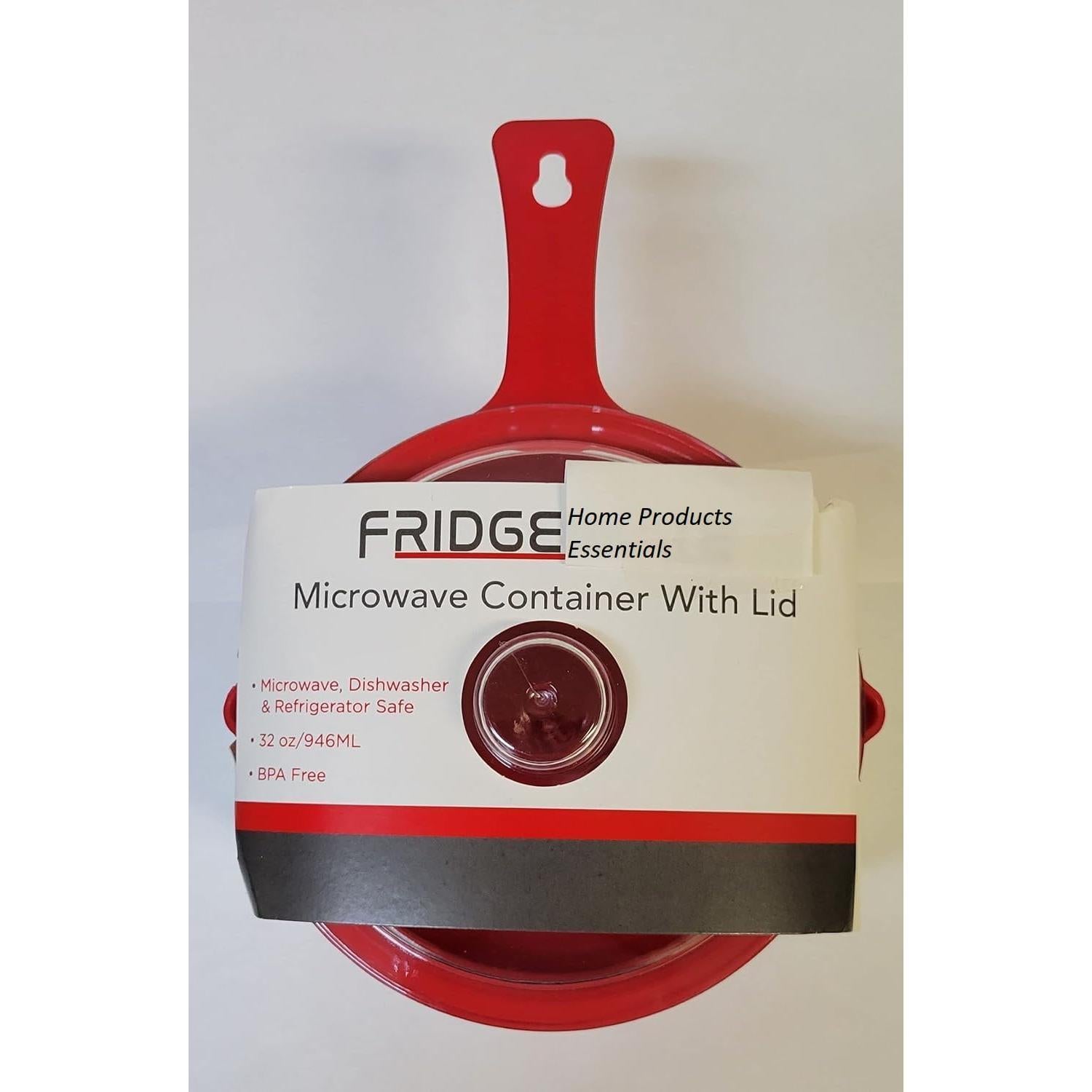 Olla Microondas AMBSS SYS 935 ml Roja Antiadherente
