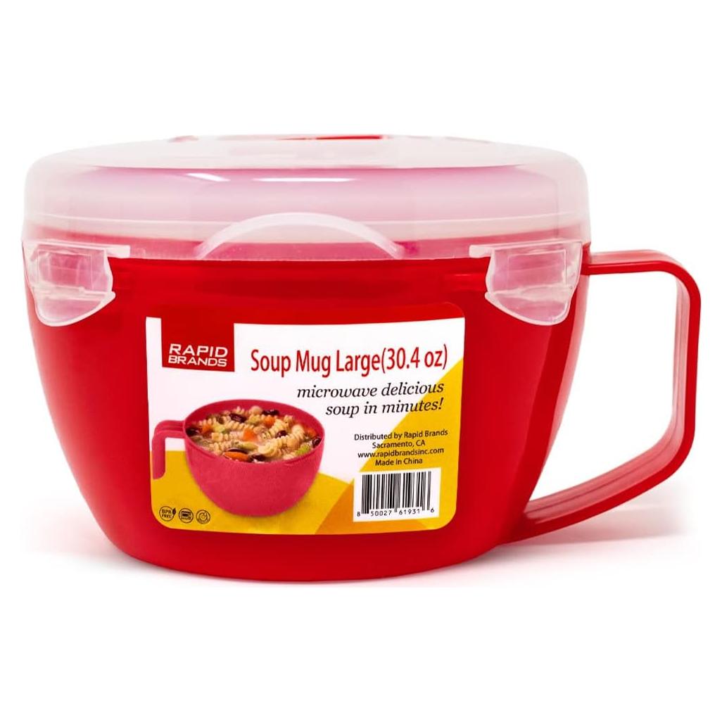 Taza de Sopa Rápida Rapid Brands 0.91 kg Microondas