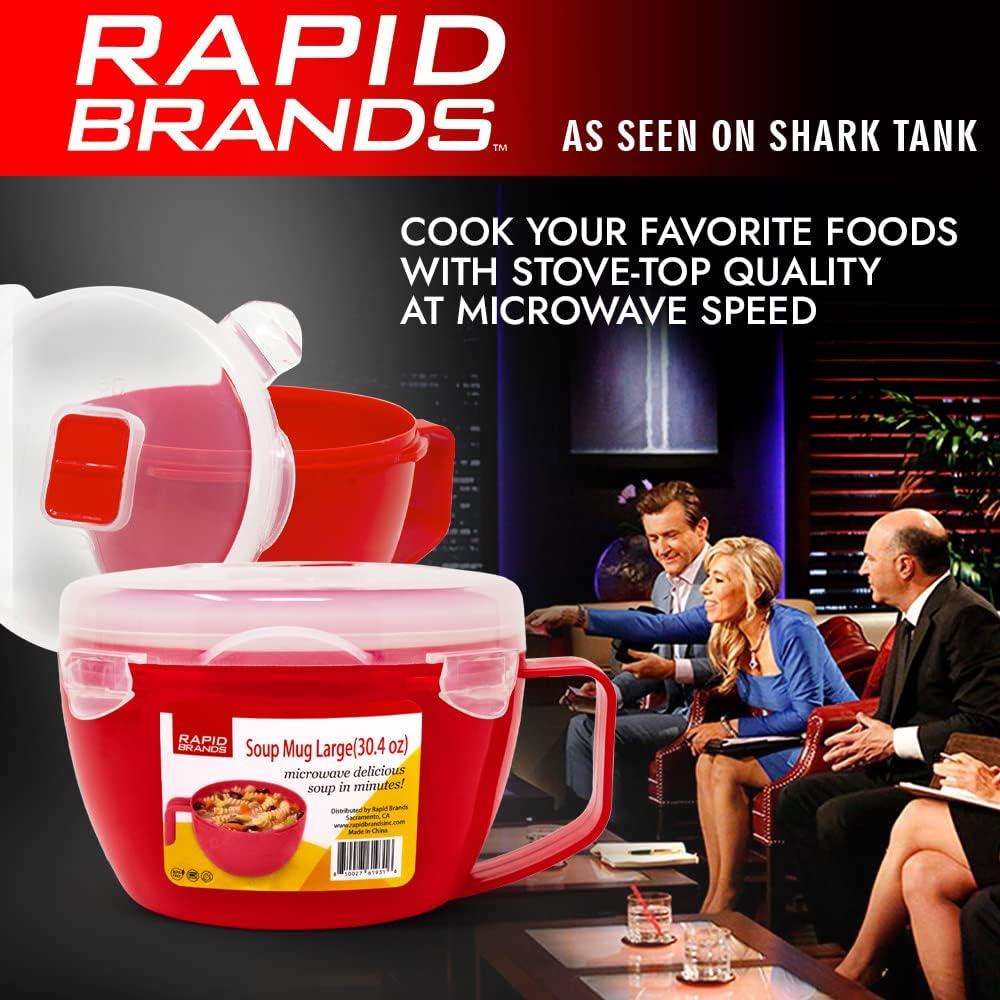 Taza de Sopa Rápida Rapid Brands 0.91 kg Microondas
