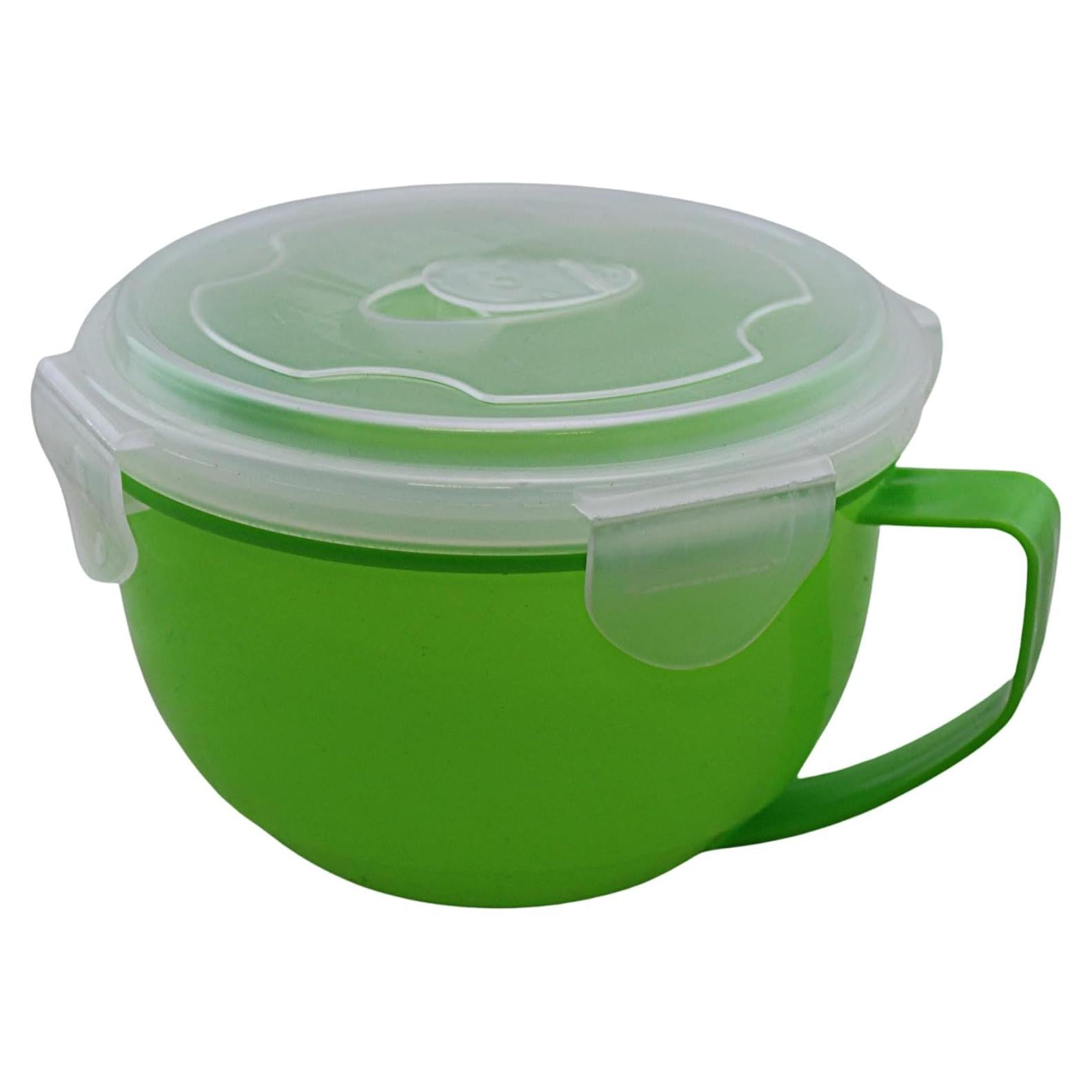 Tazón para sopa microondas Dependable 940 mL con tapa
