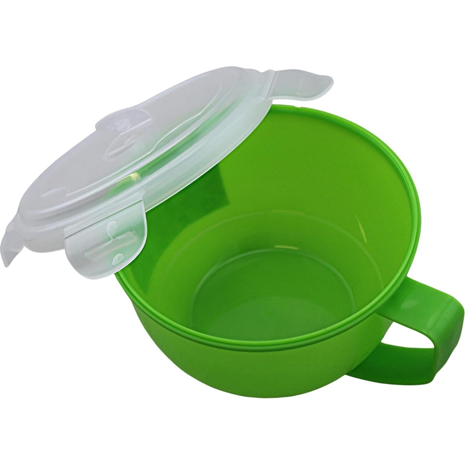 Tazón para sopa microondas Dependable 940 mL con tapa