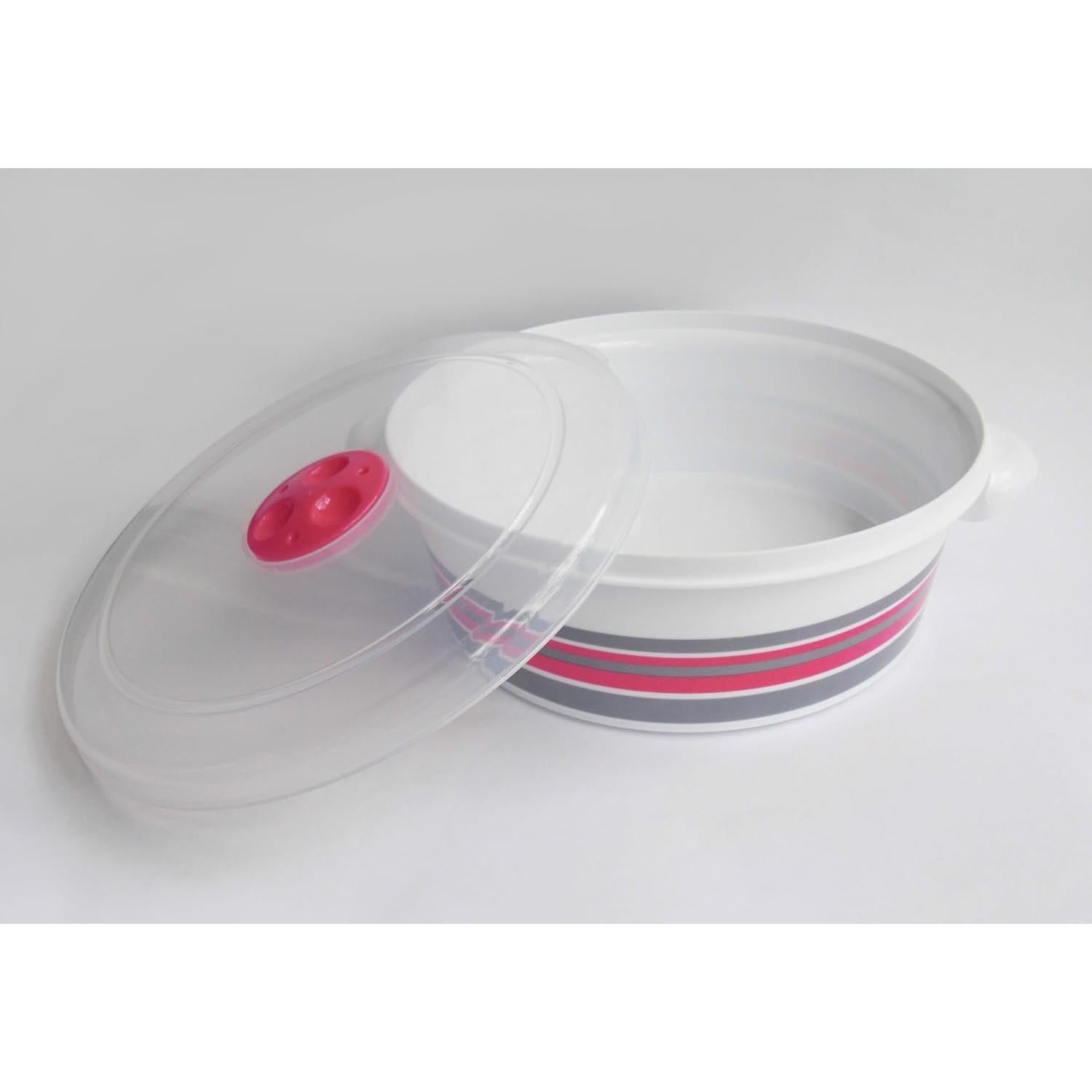 Olla de Microondas Tredoni 2L con Tapa Ventilación