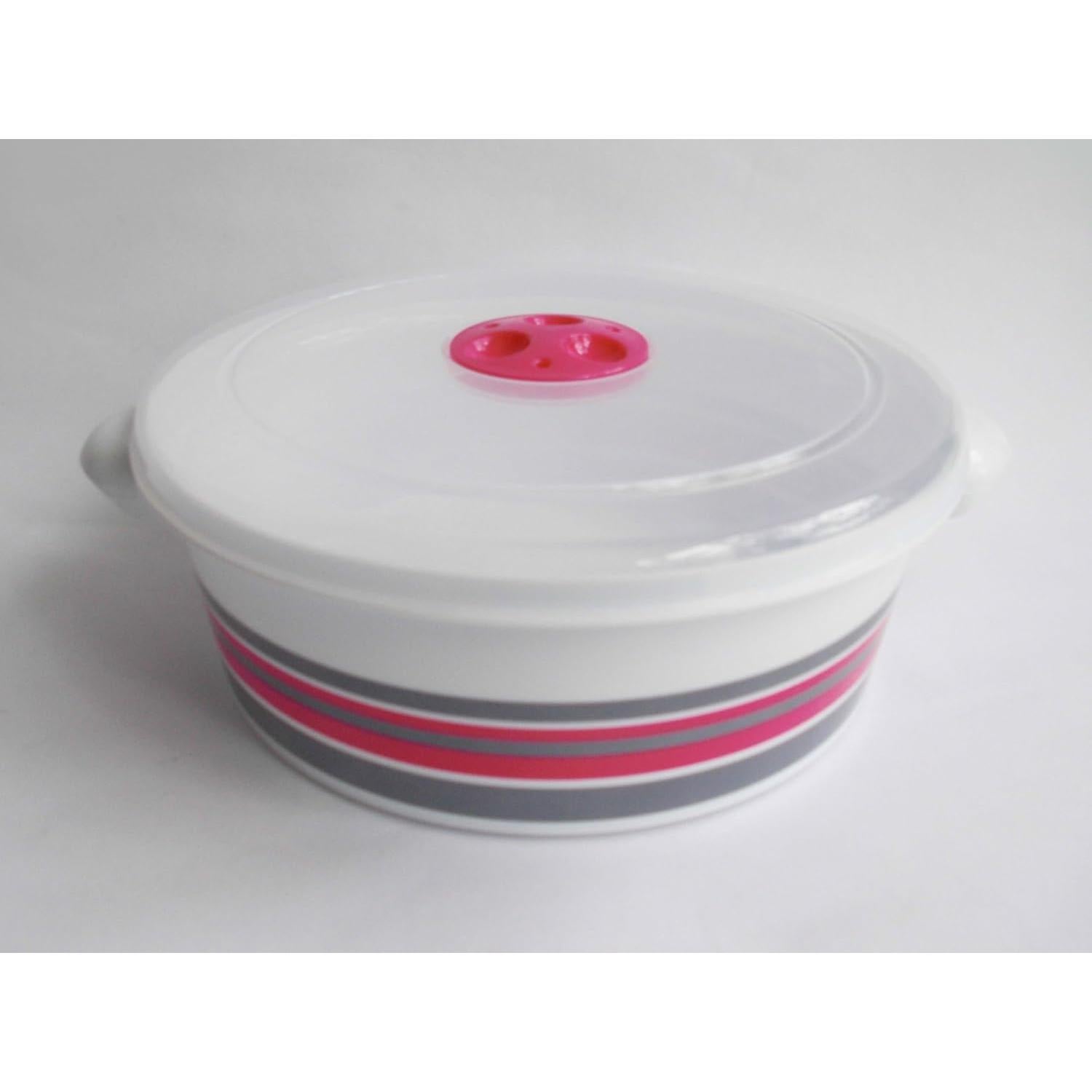 Olla de Microondas Tredoni 2L con Tapa Ventilación